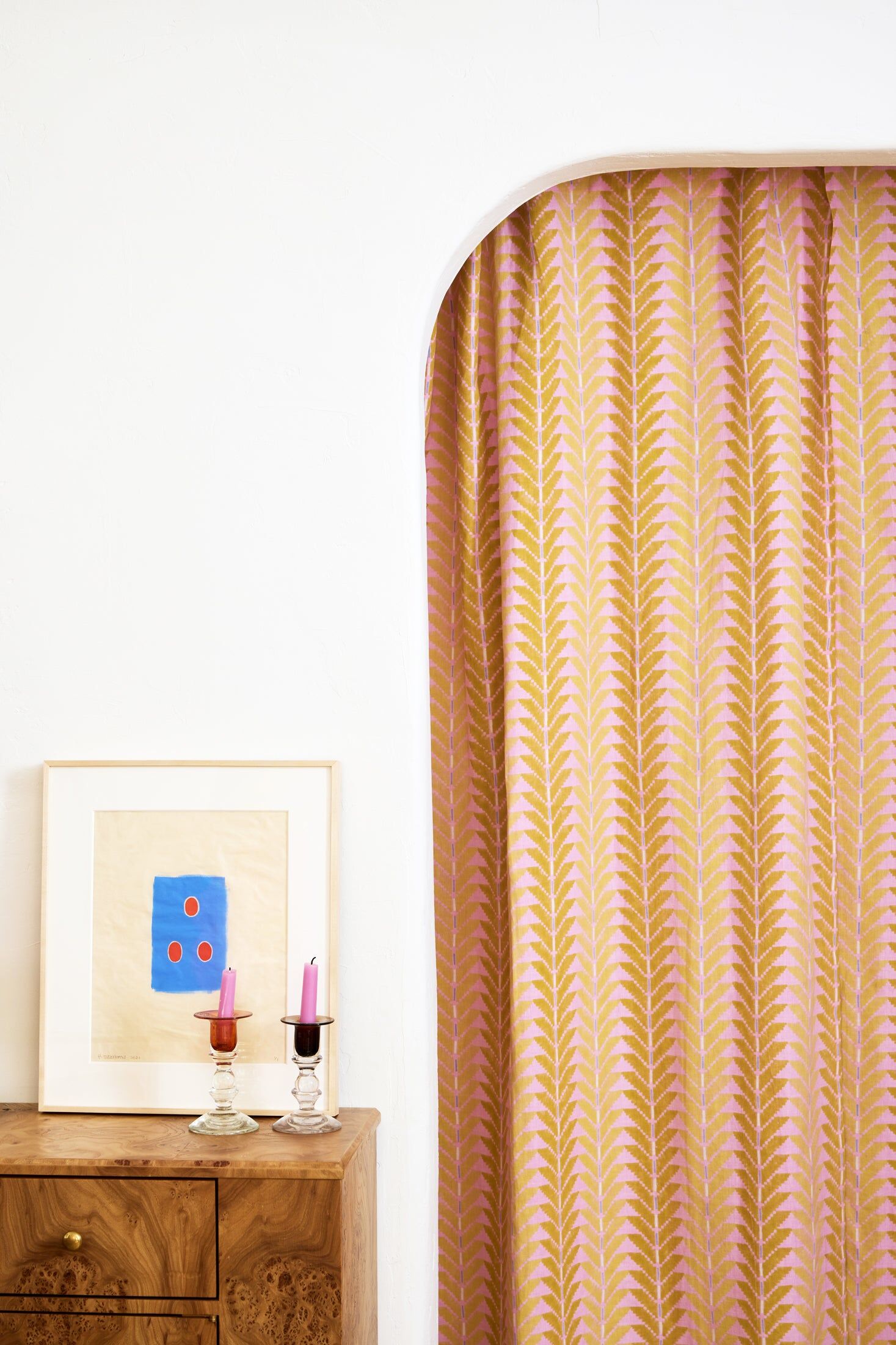 Darts Curtain | Orchid_1