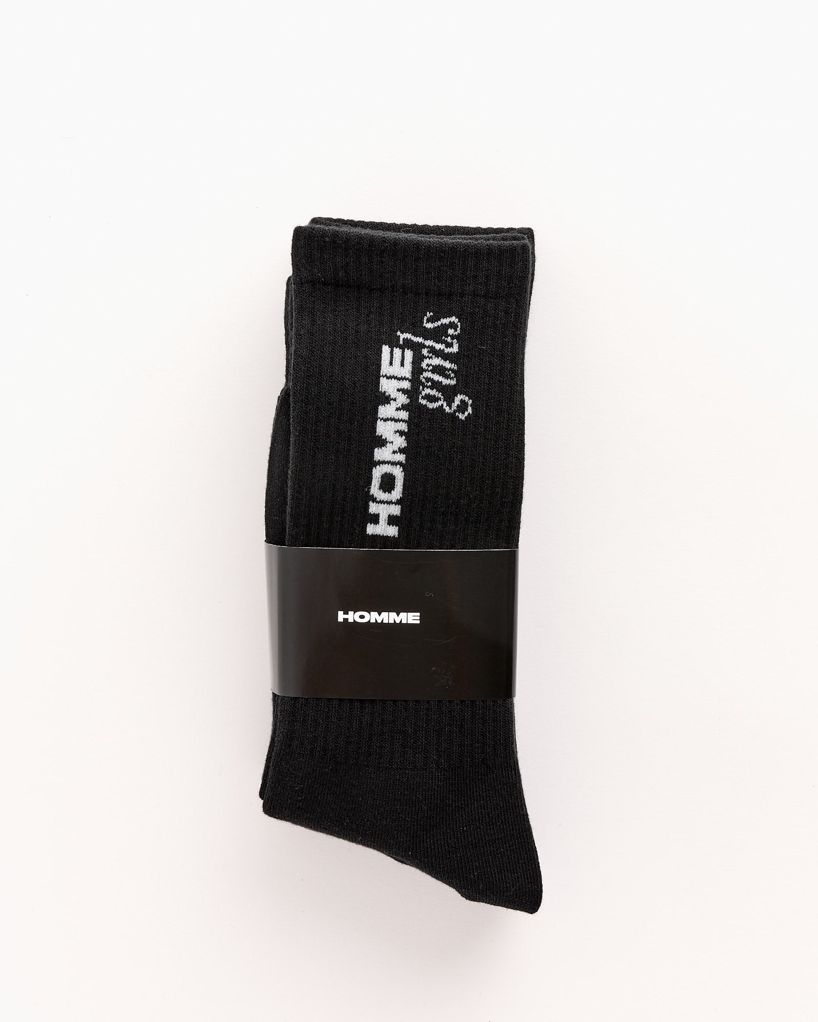 3 pack socks in black 1