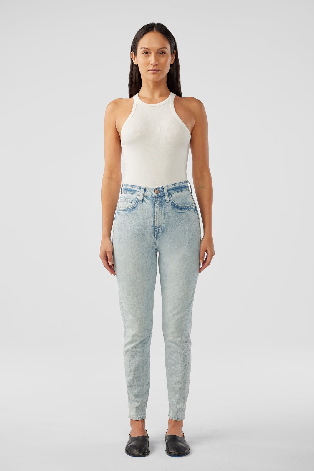 ava high rise retro skinny jean summer light indigo 1