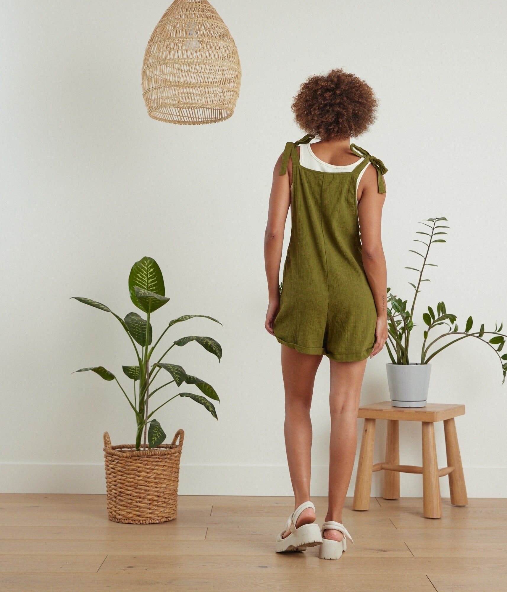 bower romper olive 2