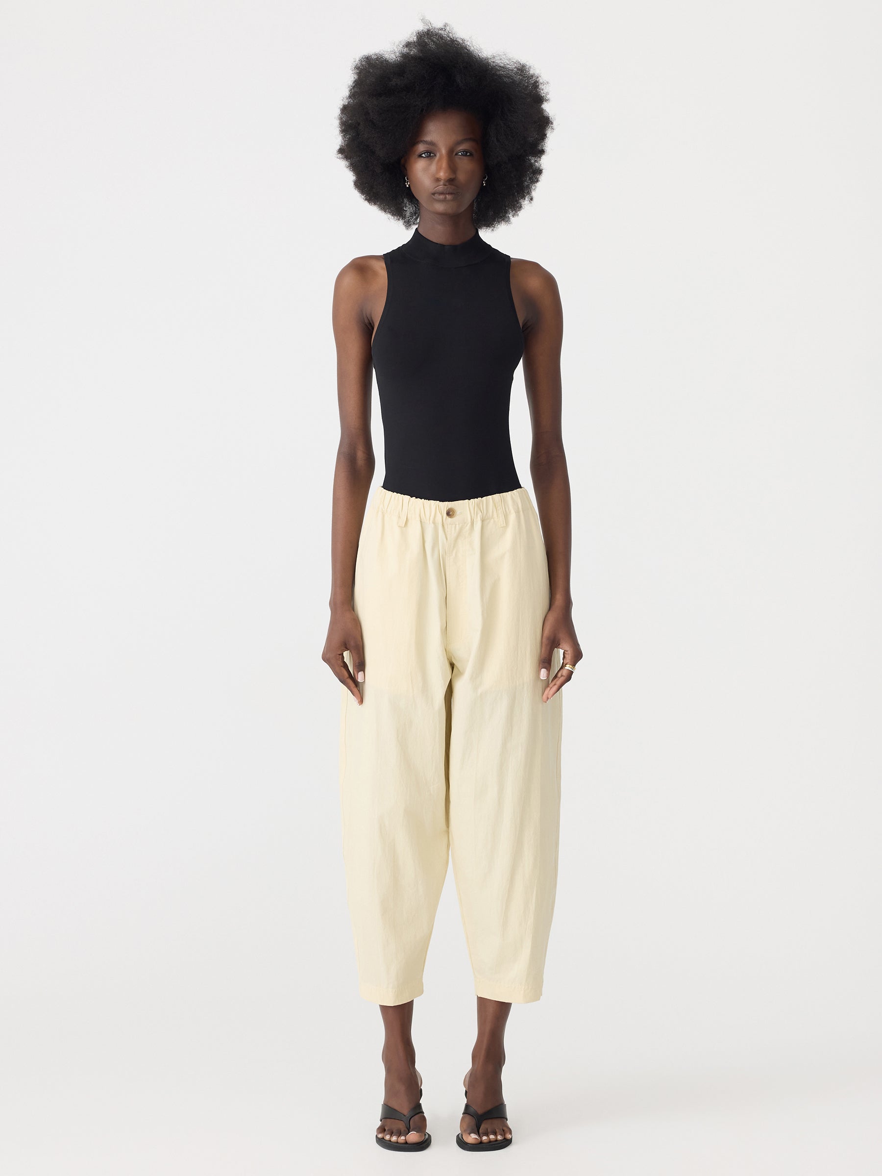 crushed cotton summer pant 1