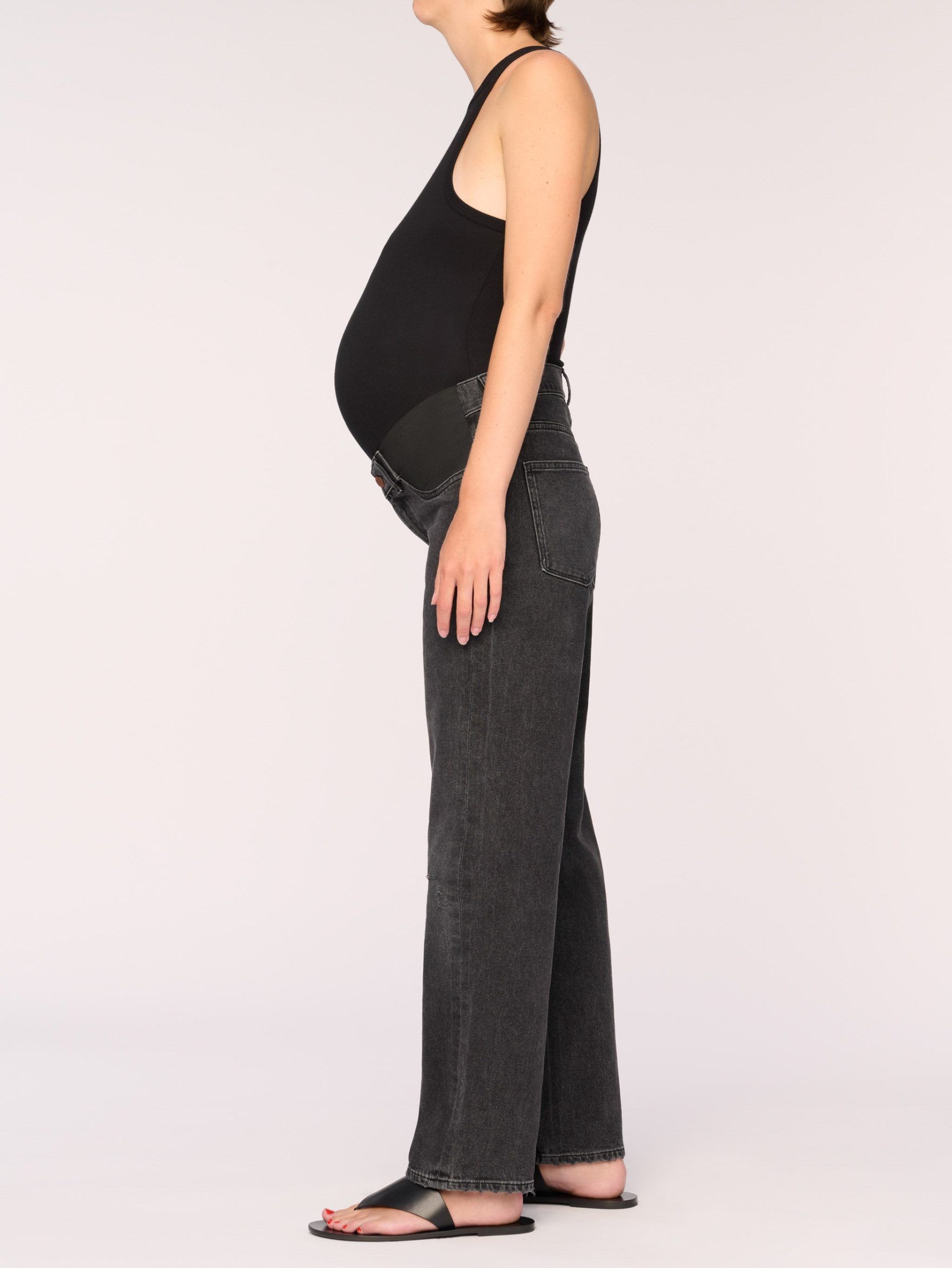 enora maternity straight cigarette jeans nightshade 3