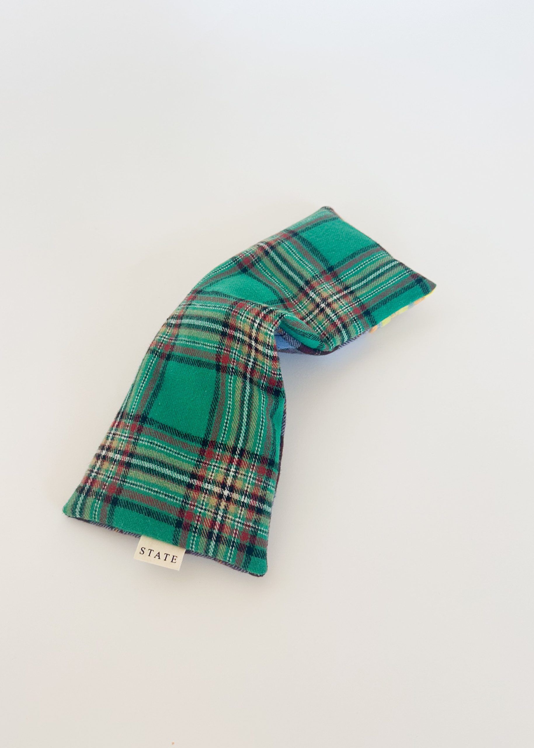 eye pillow dad plaid 1