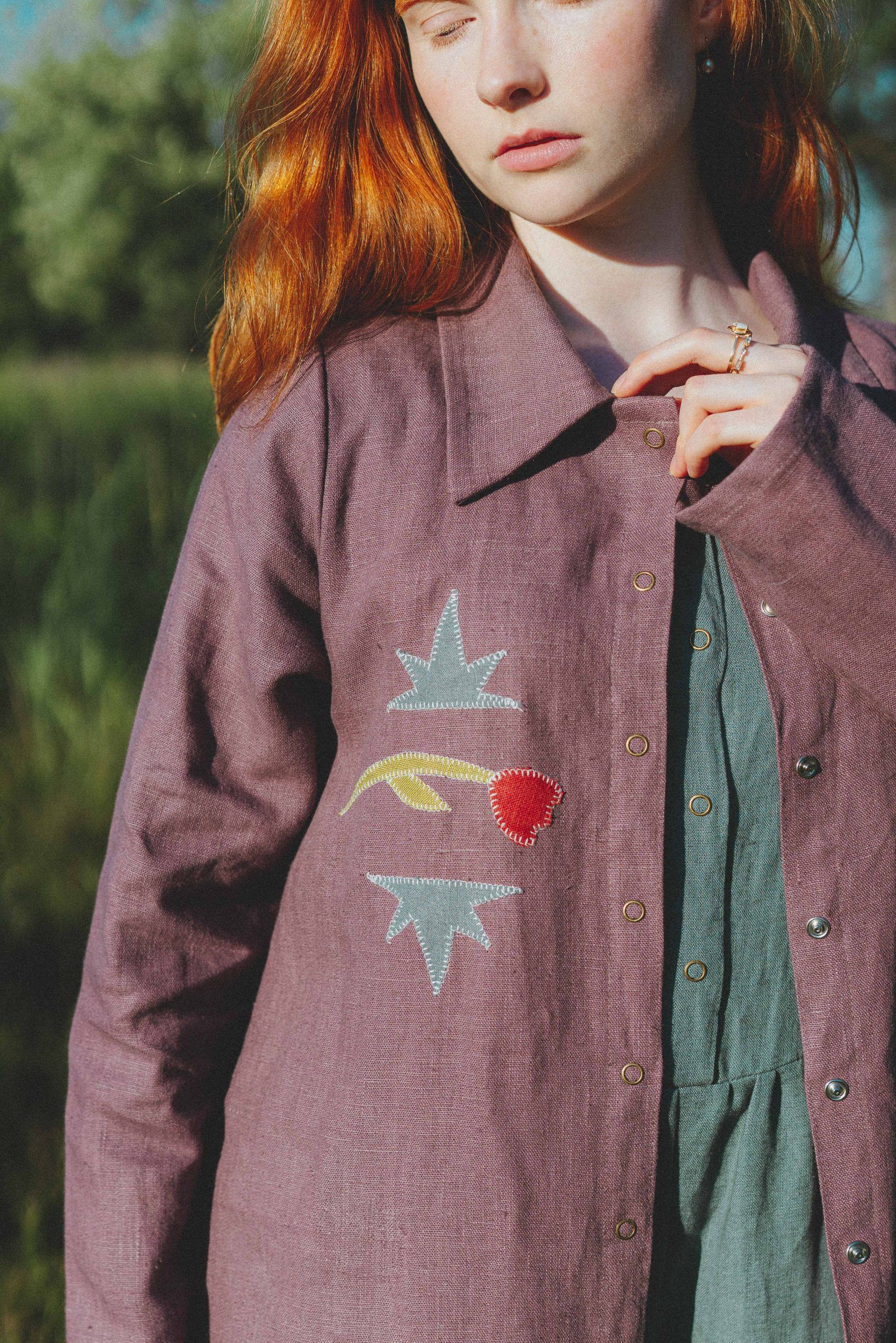 highland jacket in red hat creative 2