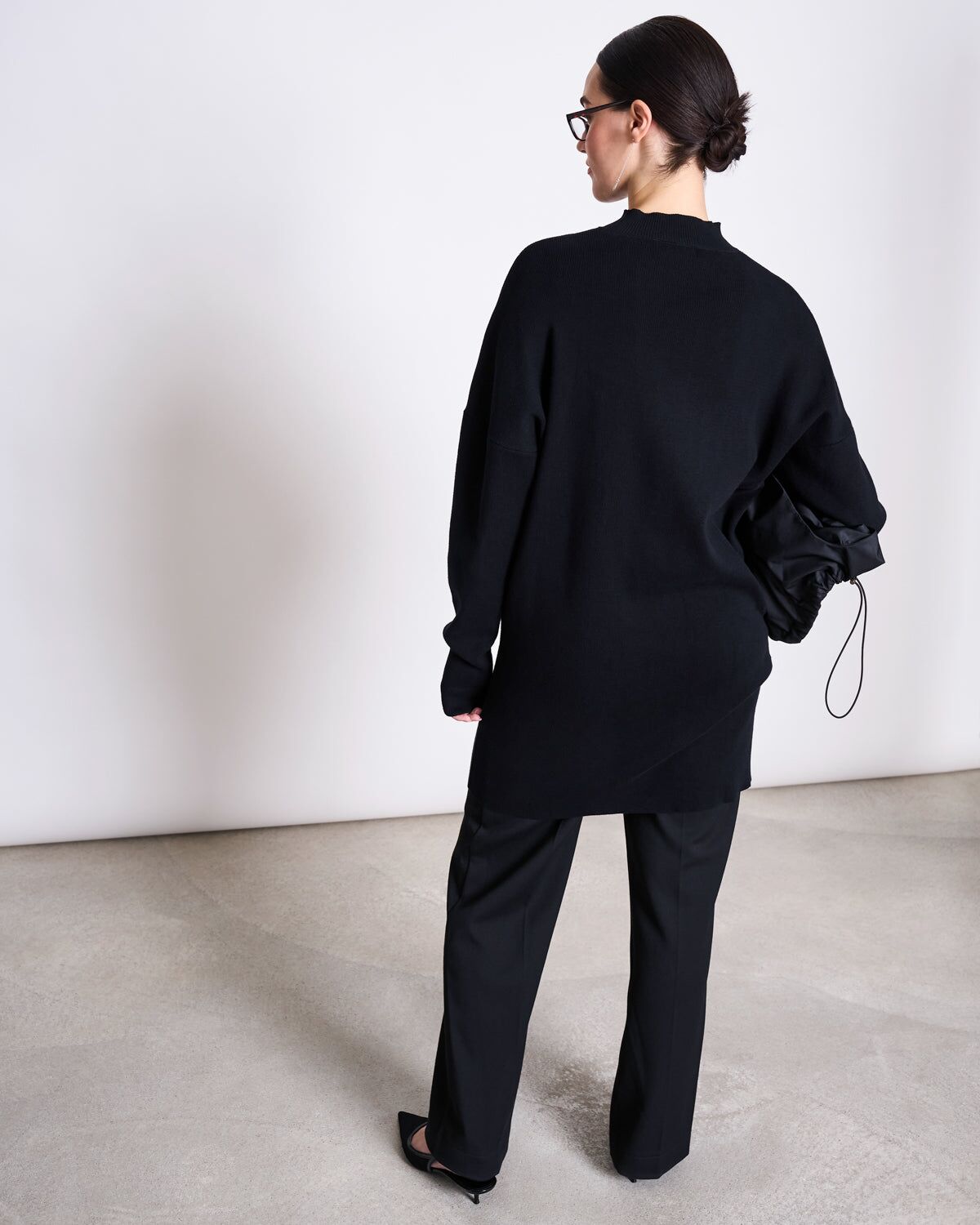 knit dress nuna black gots 2