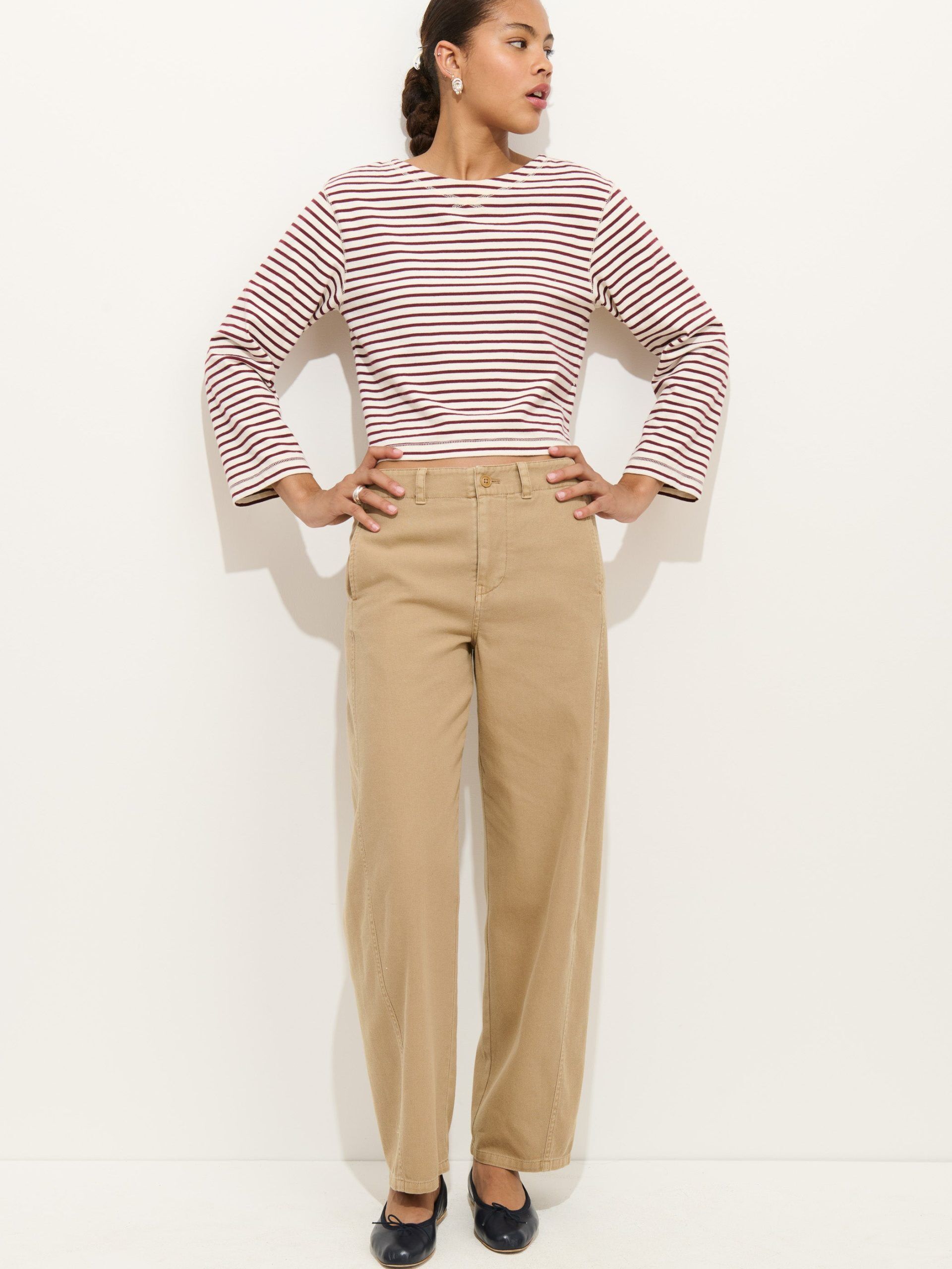 marseille boatneck striped tee in cotton 3