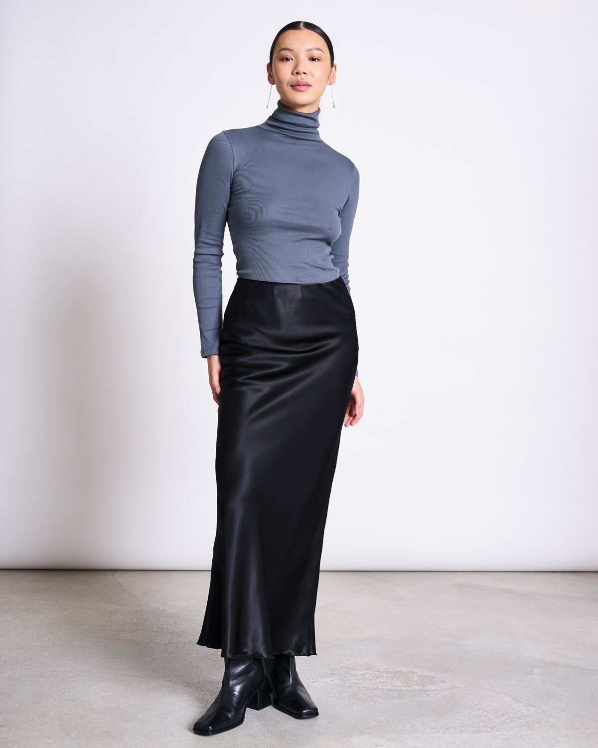 maxi skirt serin black 2
