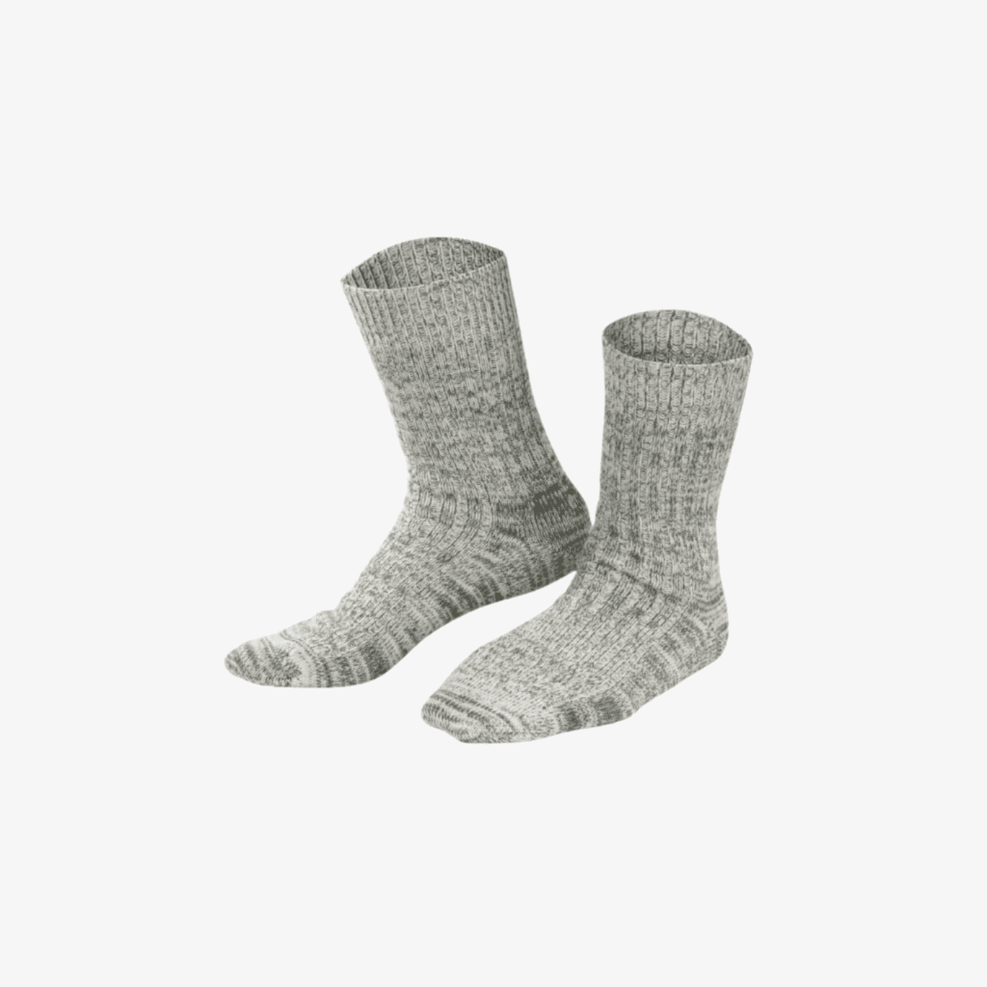 mouline socks made of organic cotton and organic wool mix 1