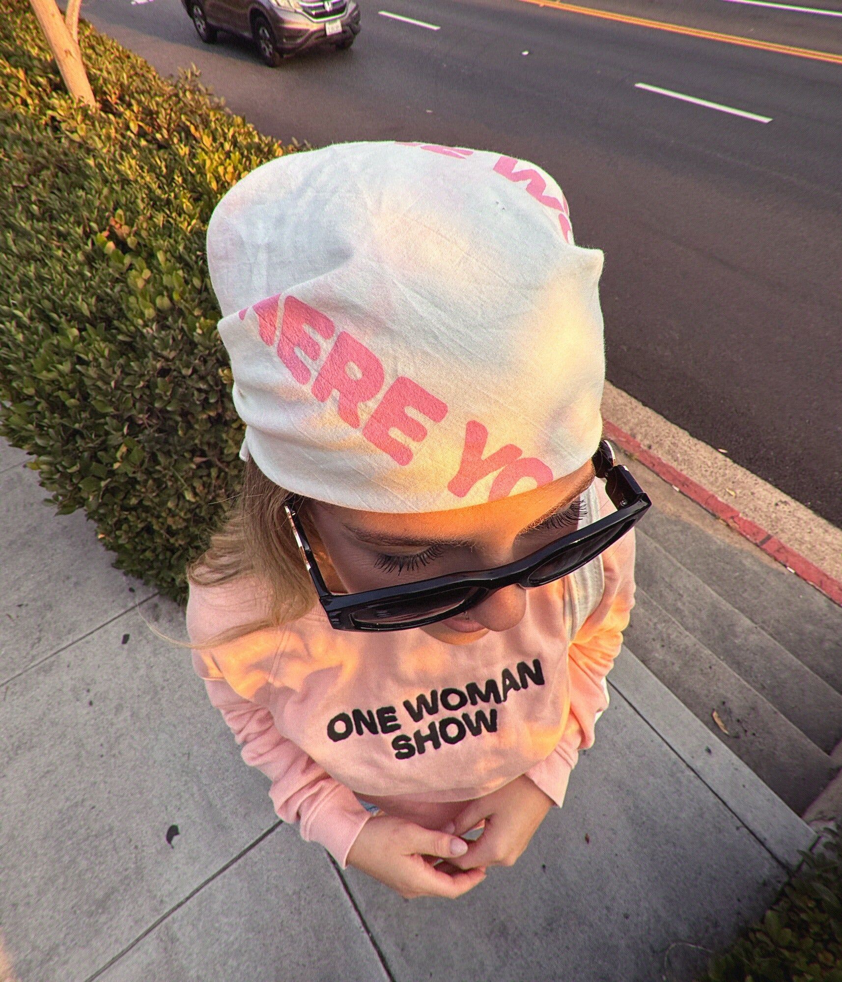 one woman show bandana 1