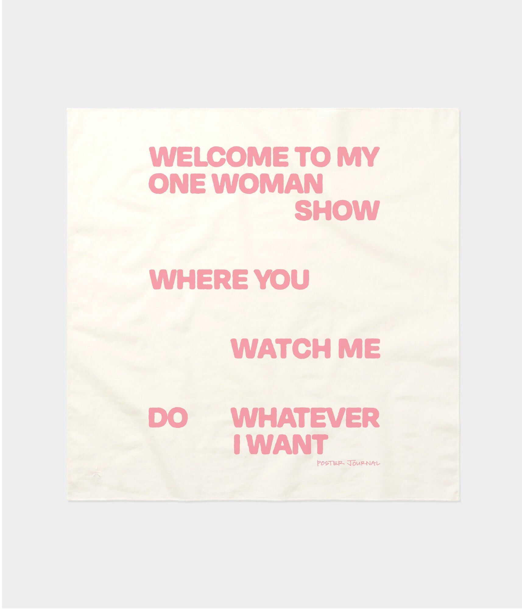 one woman show bandana 3