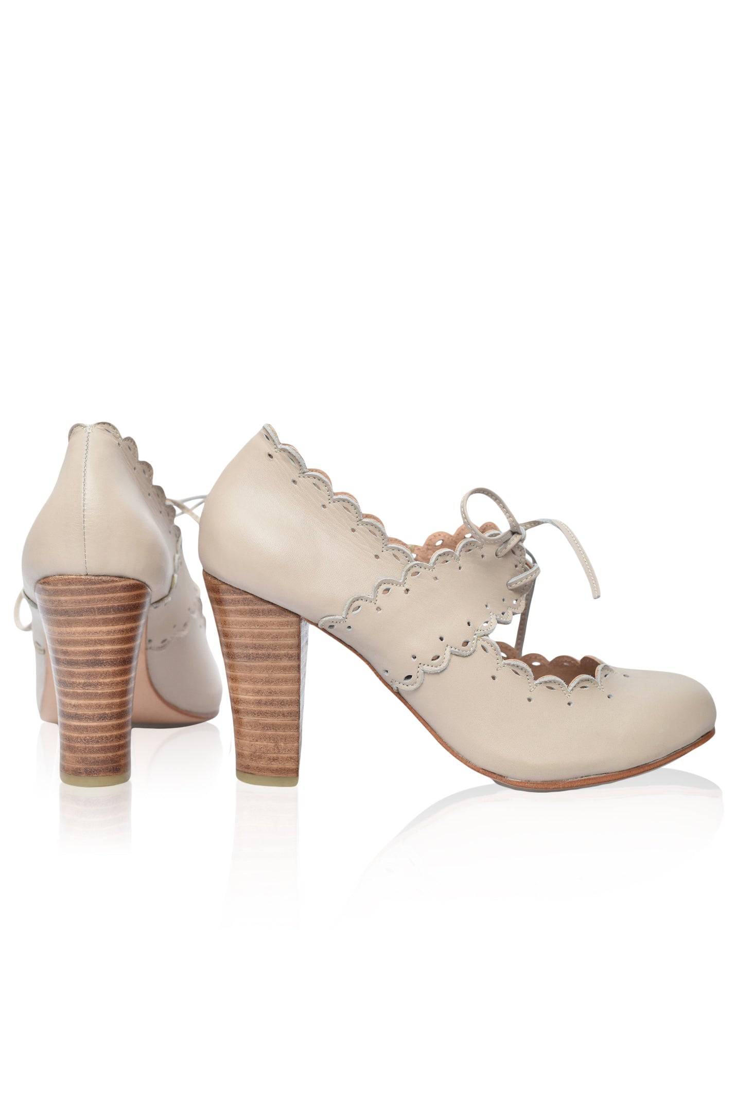 paradise bird leather heels 3