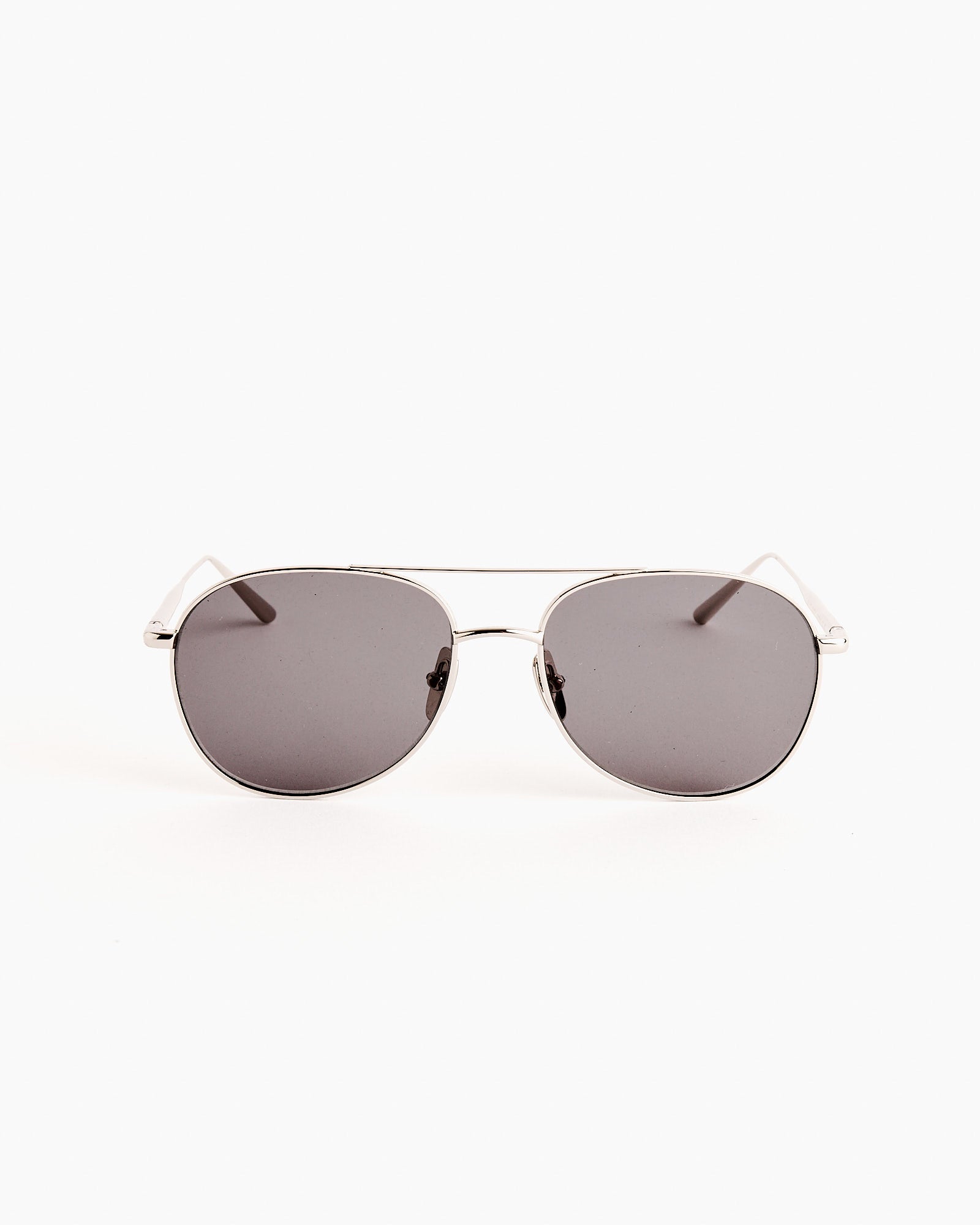 pilot sunglasses in silver grey 1