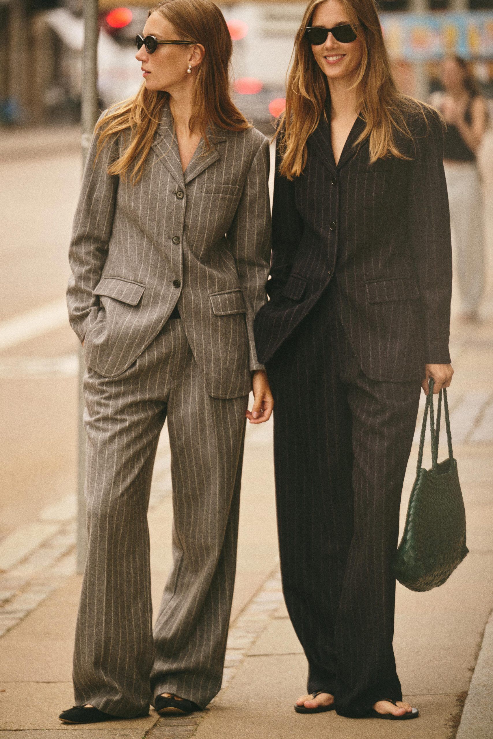 primrose pleated trouser in wool 2