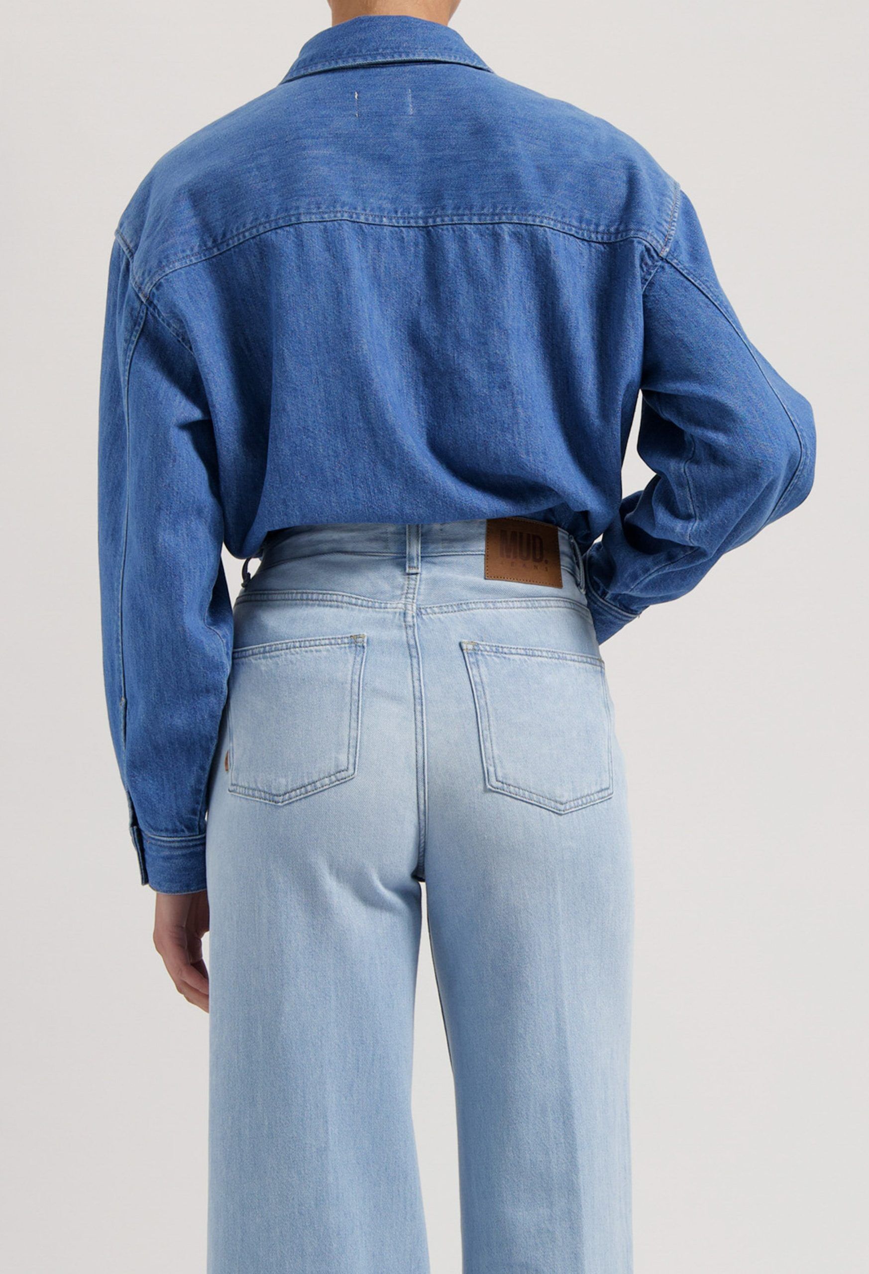 reese denim shirt medium stone 2