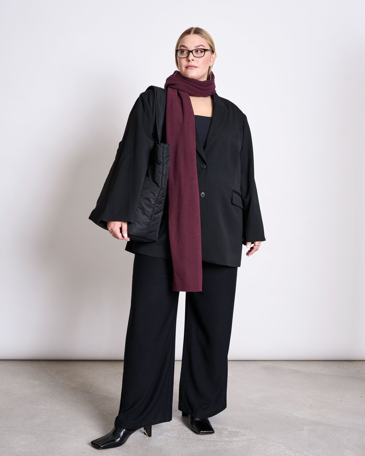 scarf ross cherry lacquer 1