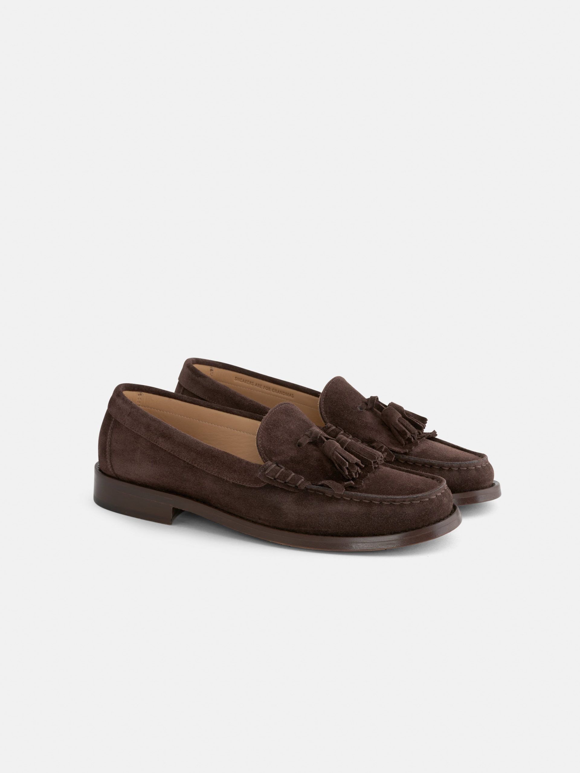 sesa x alex mill atlanta tassel loafer sister in suede 1