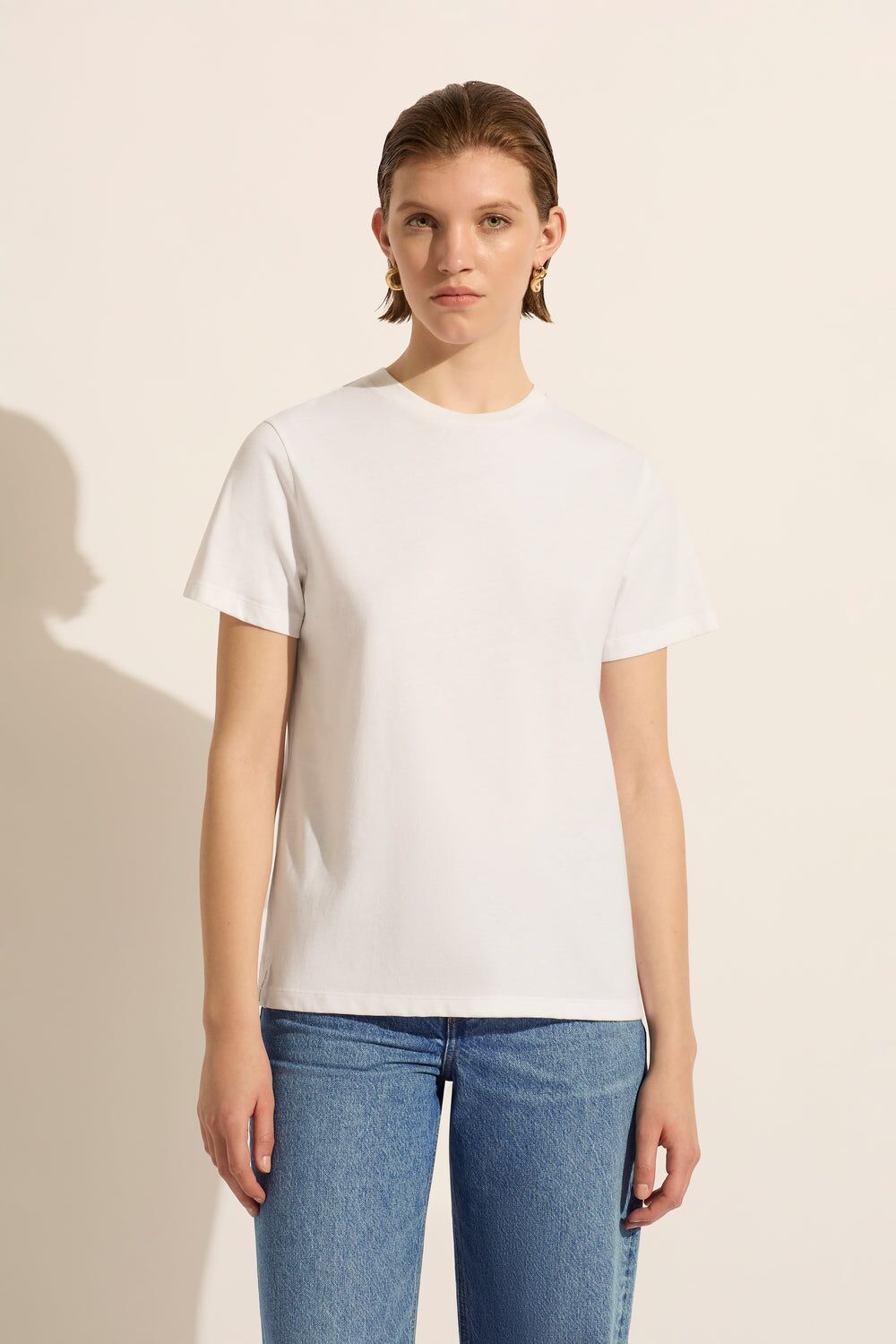 the good boyfriend tee white 1