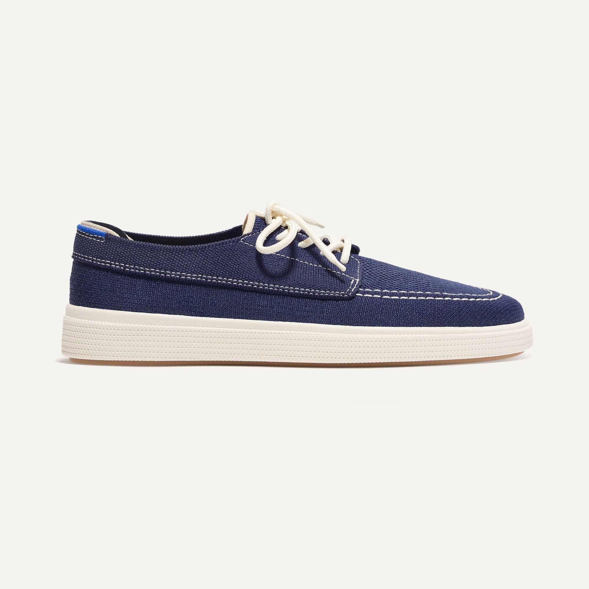 the ravello boat shoe nautical navy 1