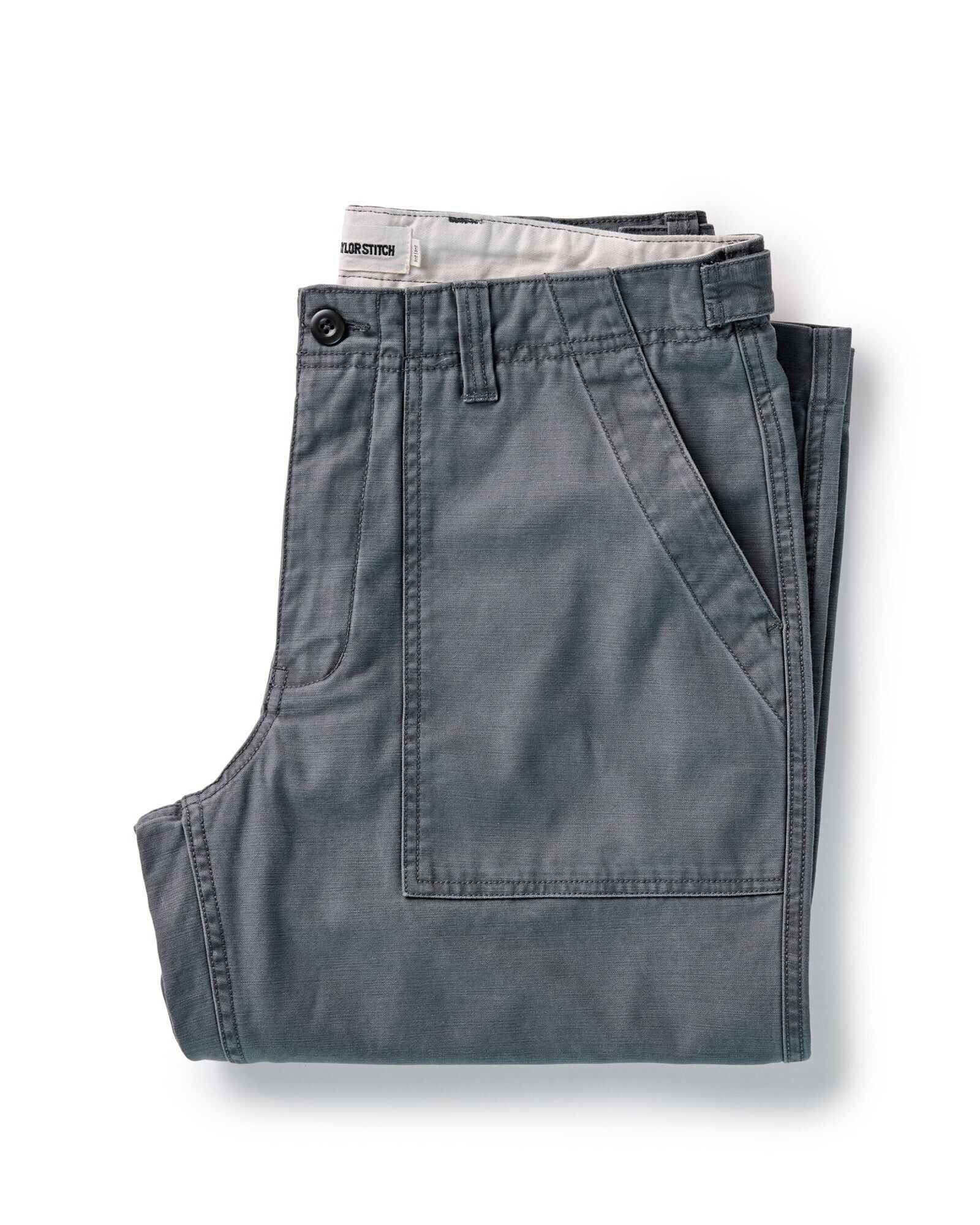 the surplus pant in faded black reverse sateen 1