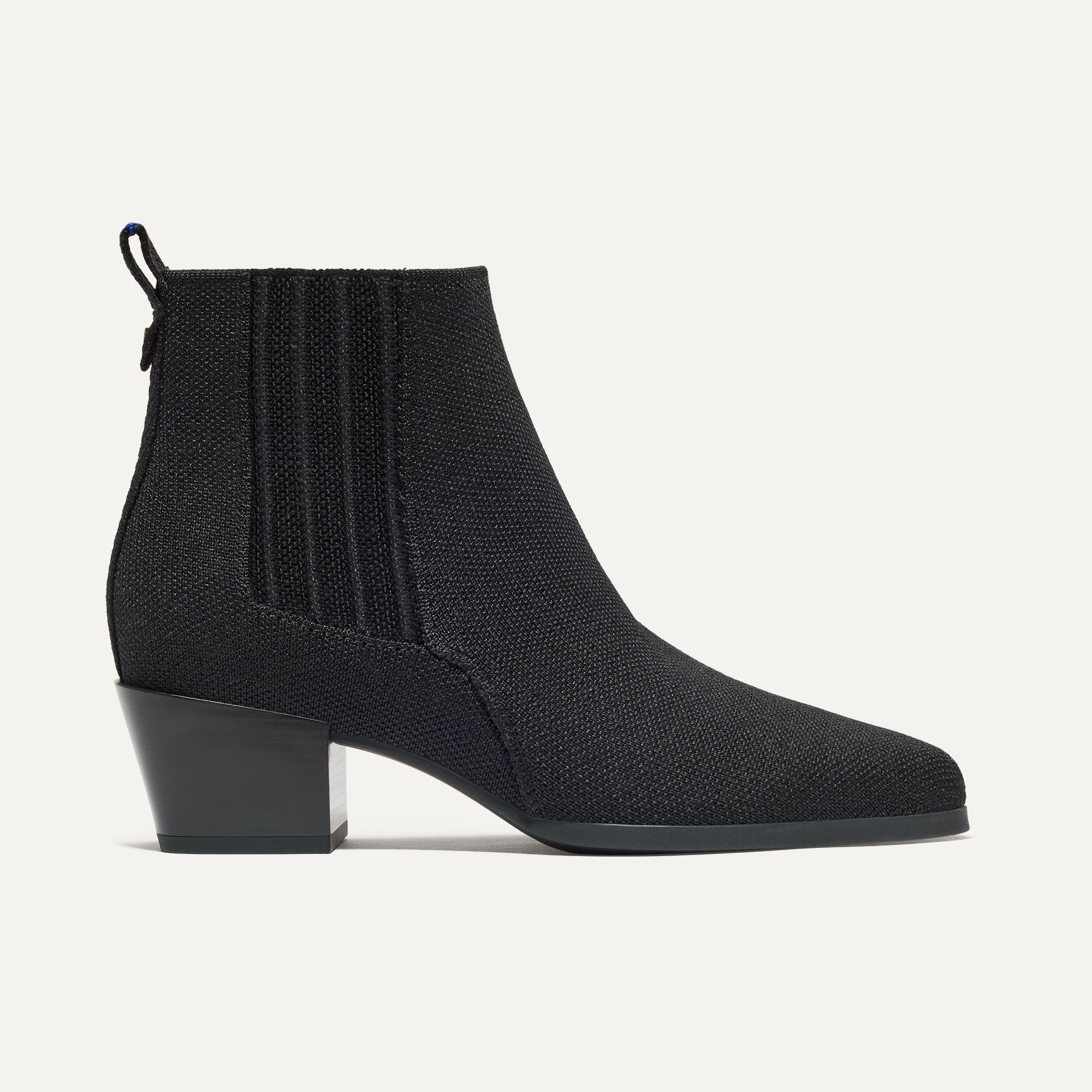 the western bootie black 1