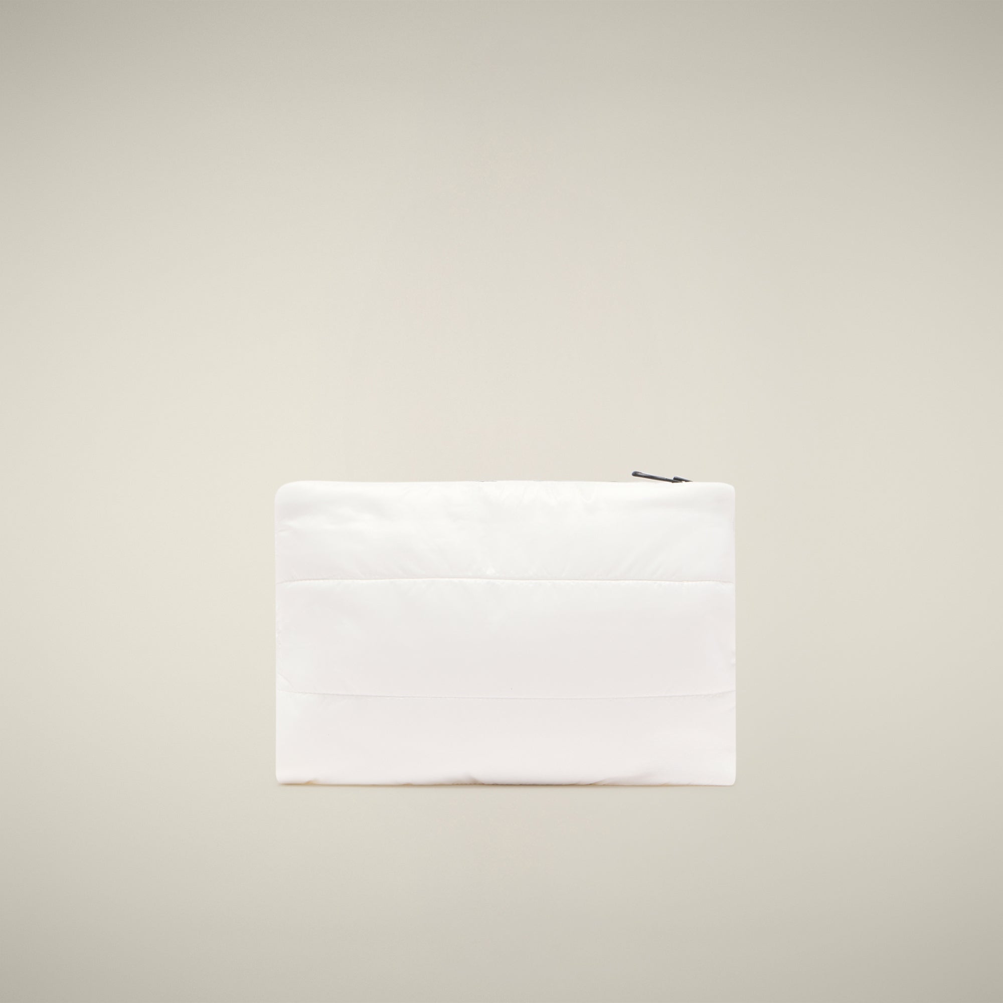 unisex quilted pouch cocos in off white 2