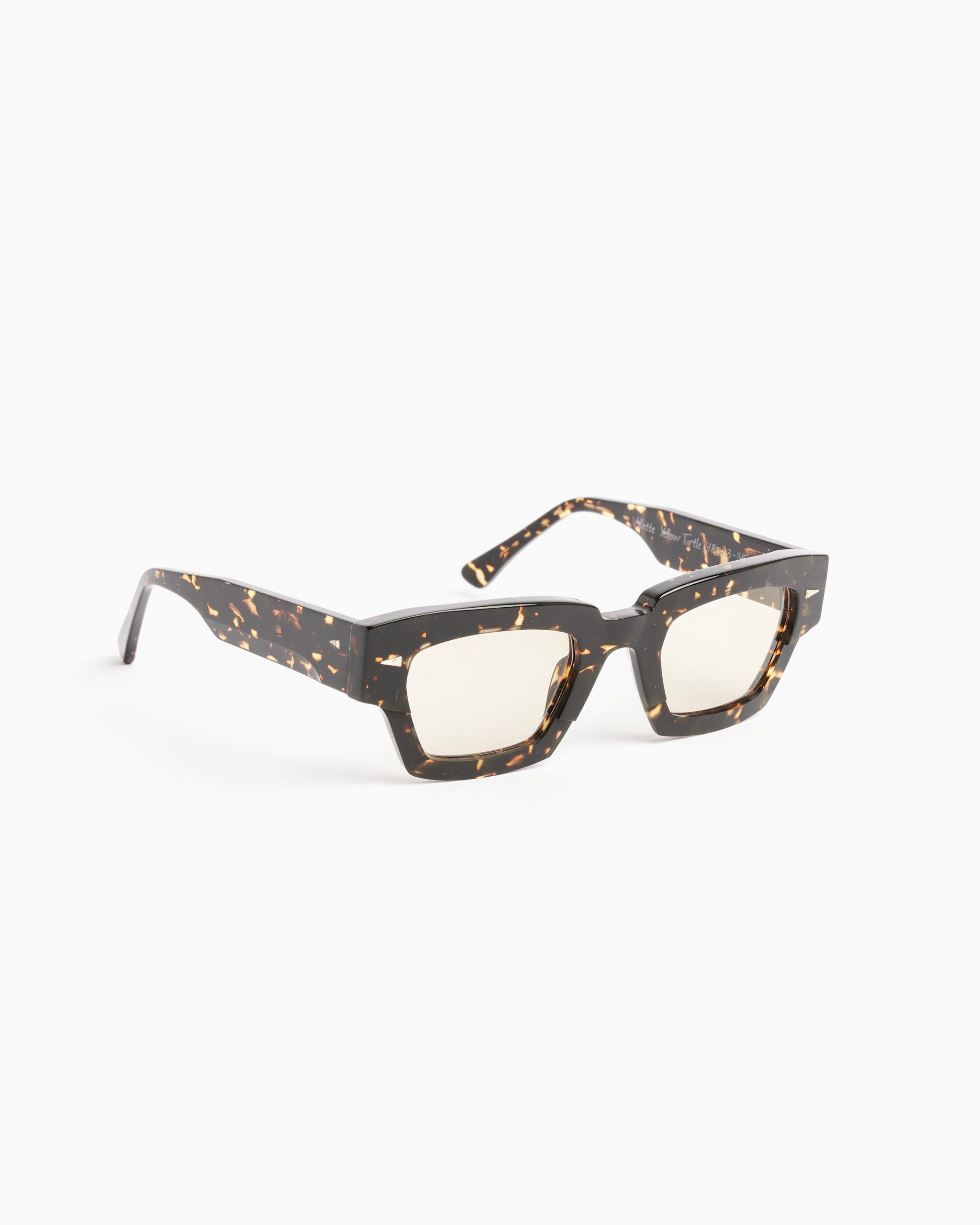 villette sunglasses in yellow turtlejaune 3