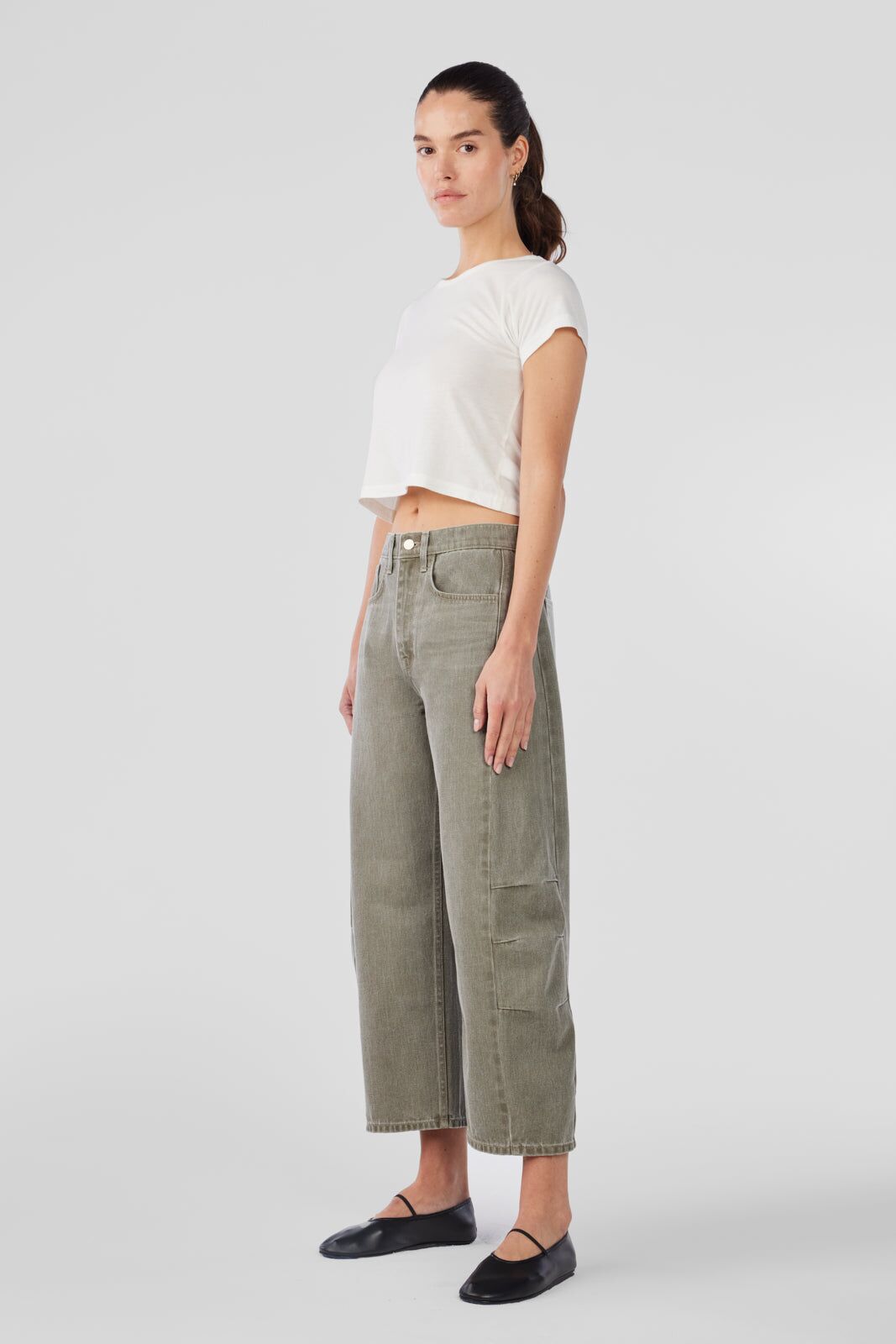 walker mid rise constructed jean hunter green 1