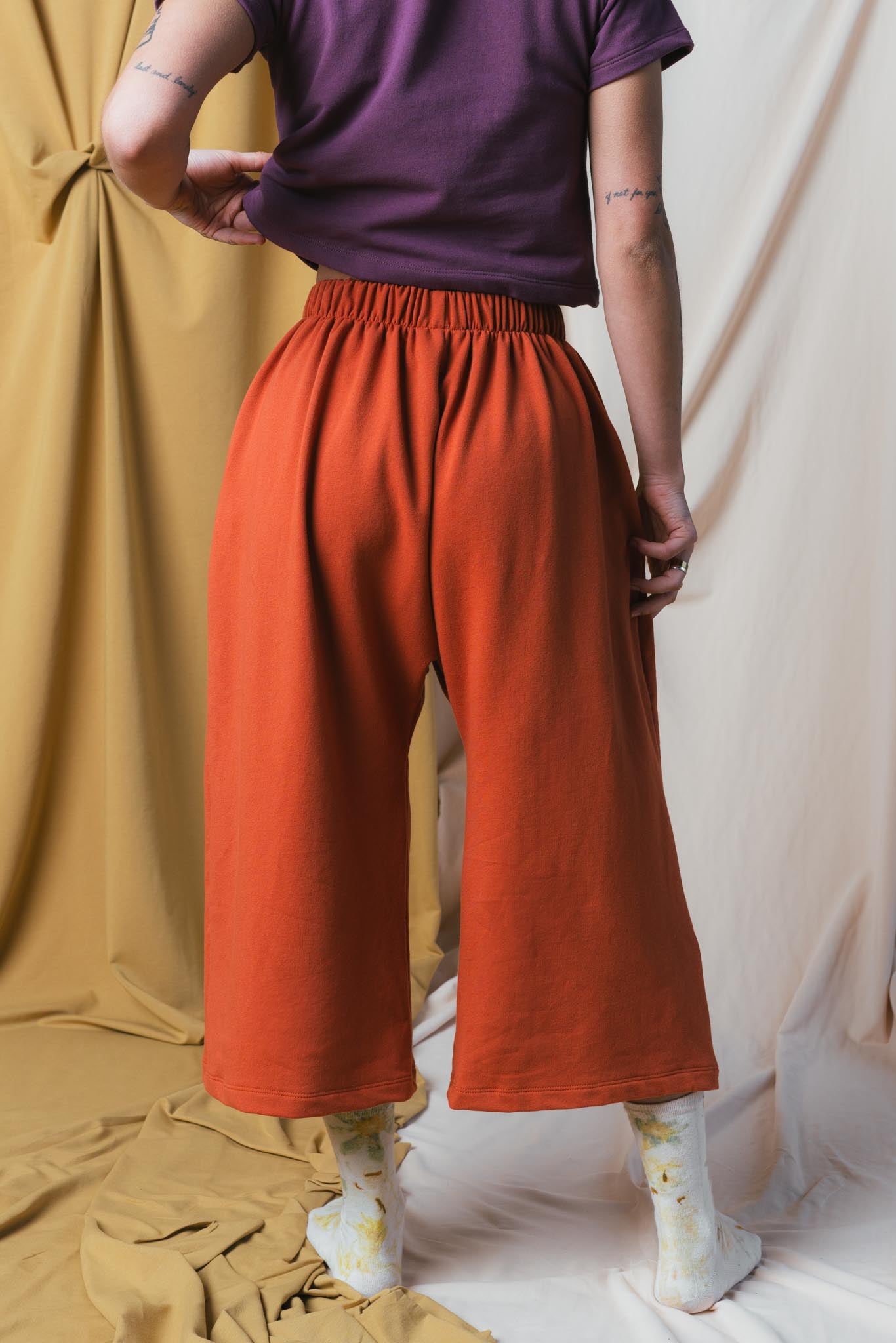 zinat pant in persimmon 3