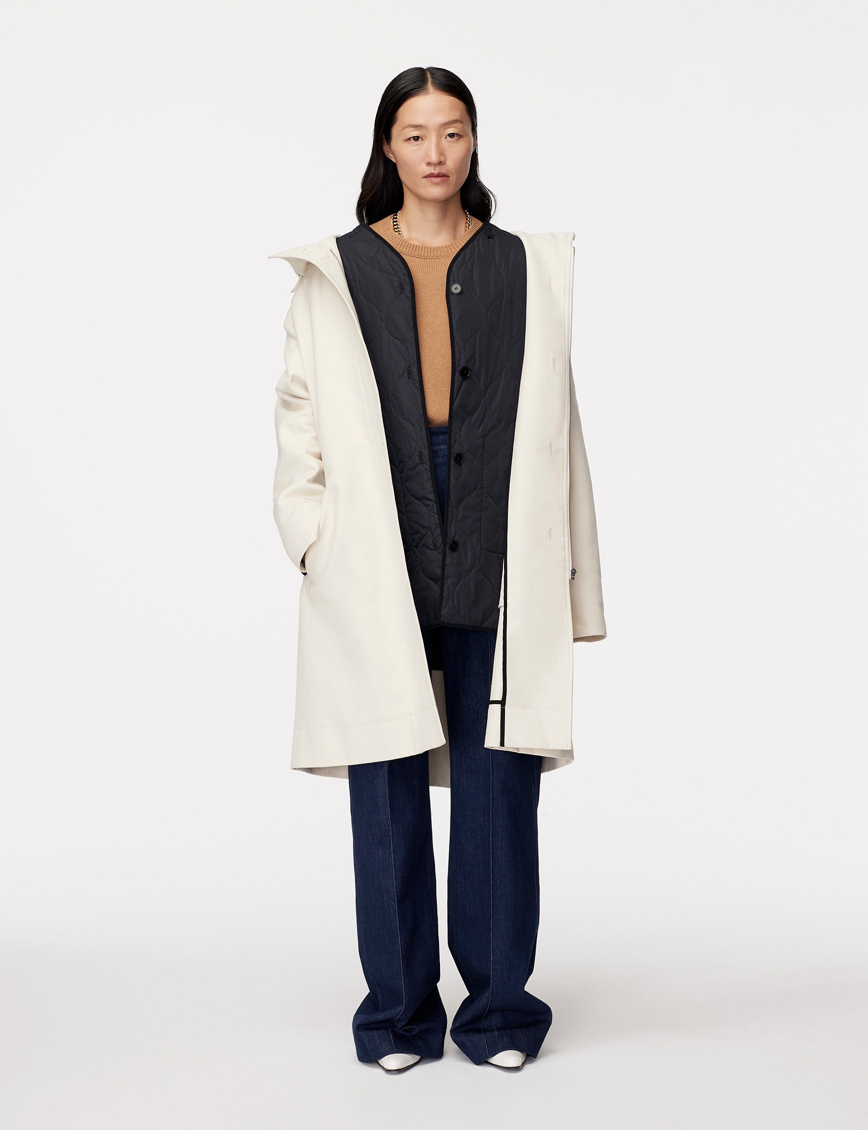 3 in 1 parka off white 1