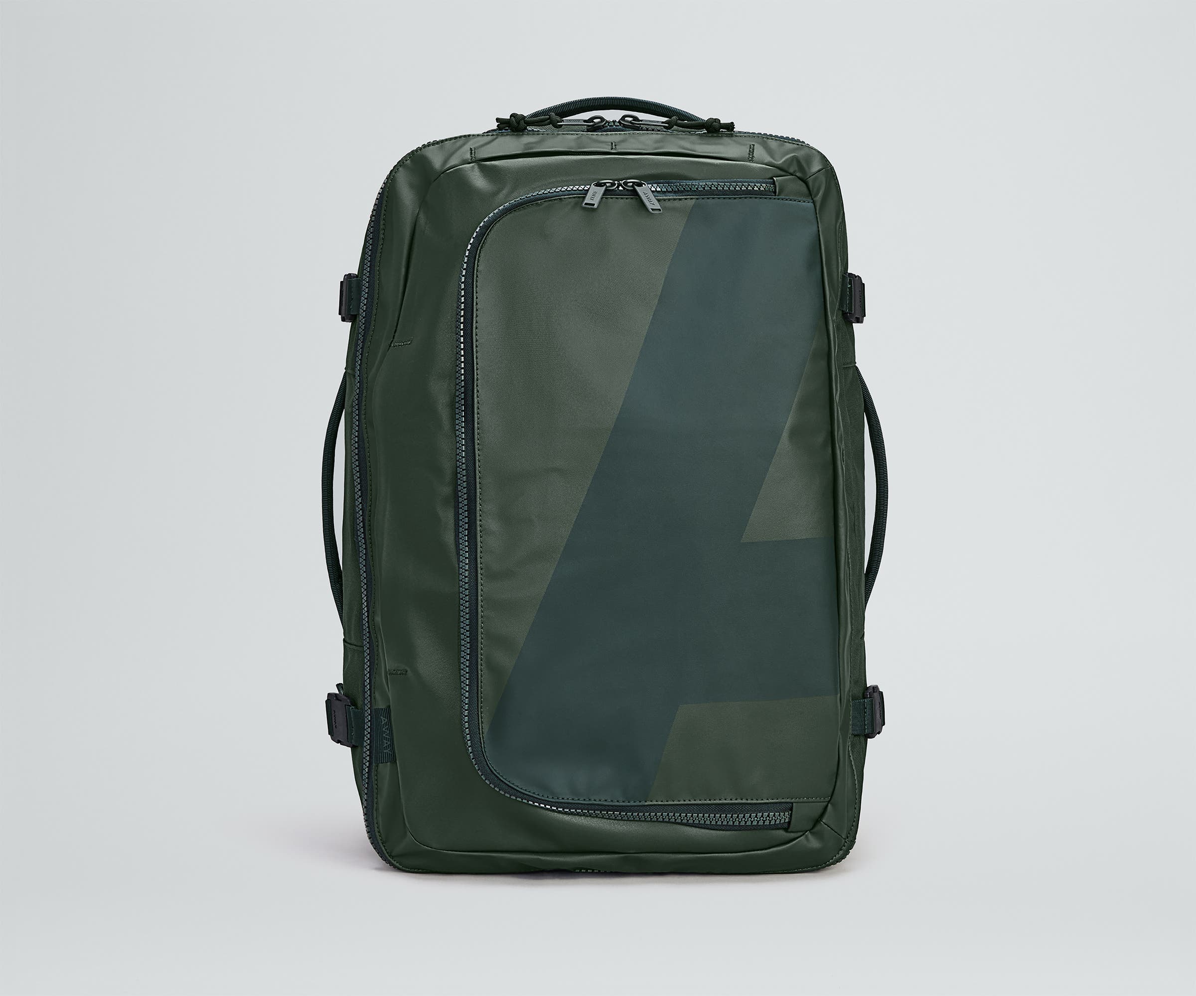 active convertible backpack 45l in forest green 1