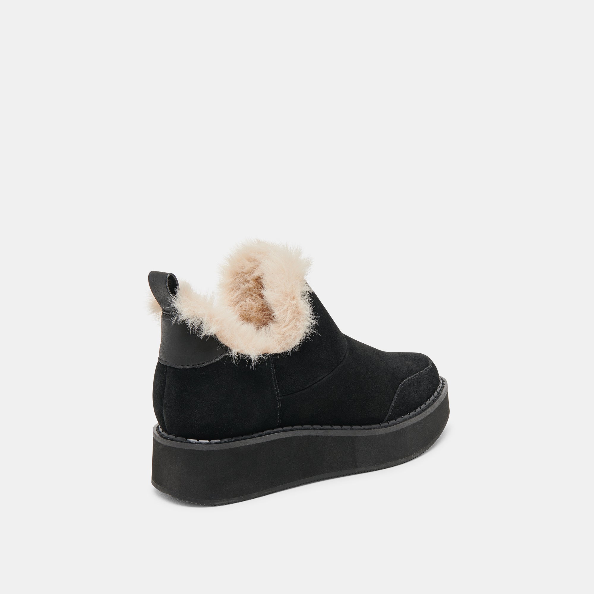 ardy plush h2o booties onyx suede 3