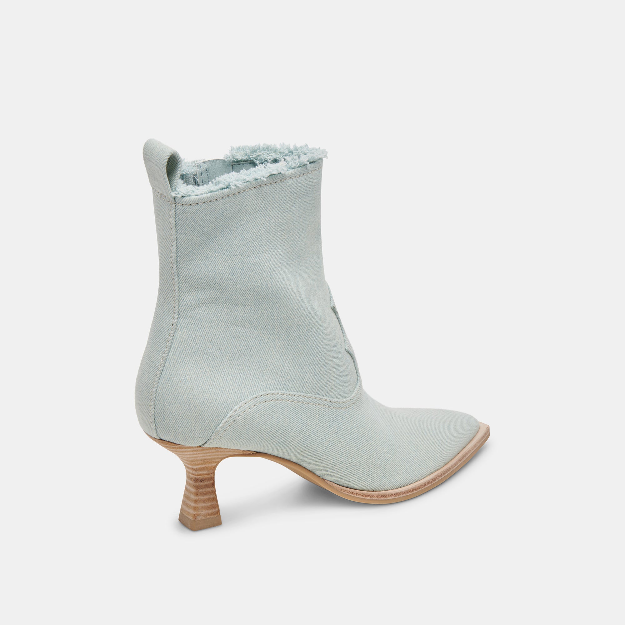 austin boots light blue denim 3