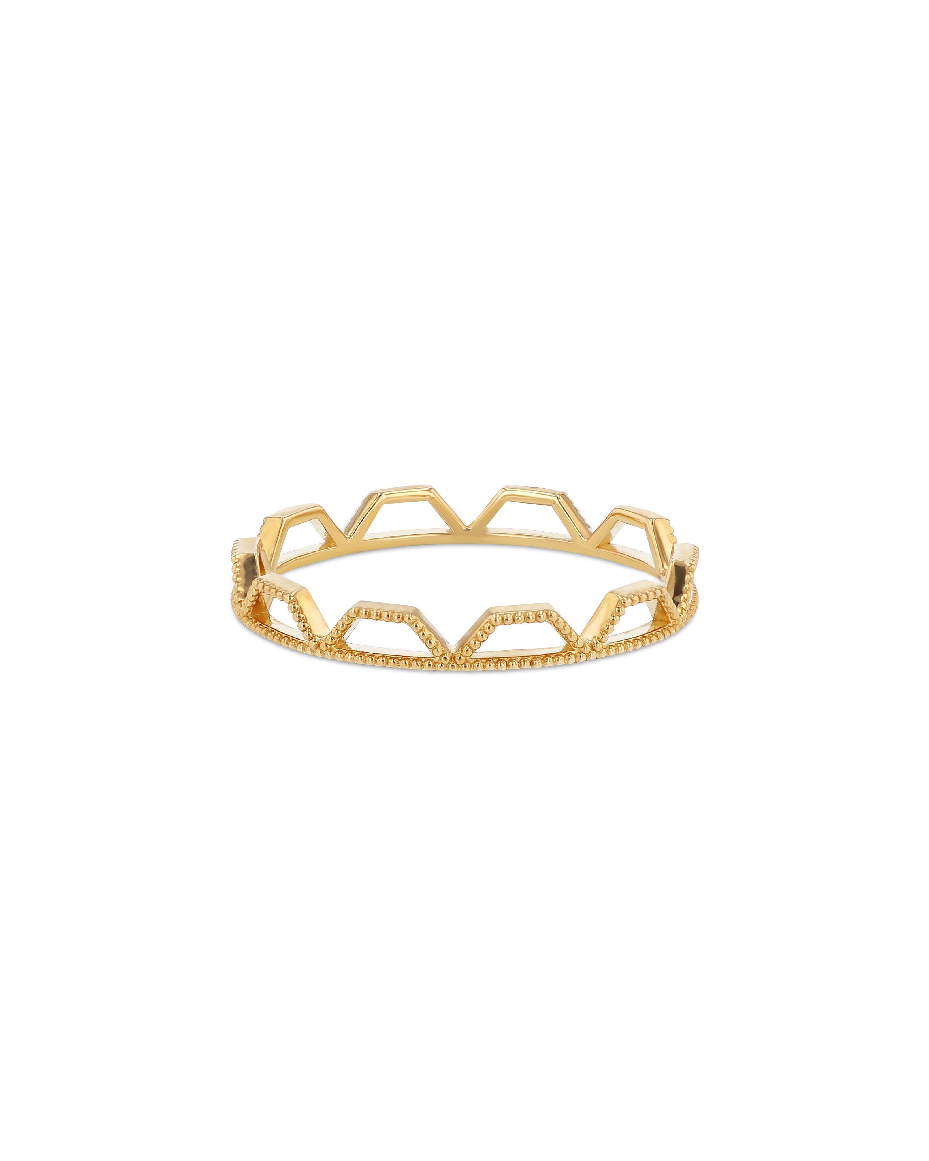 beaded trapezoid eternity ring 1