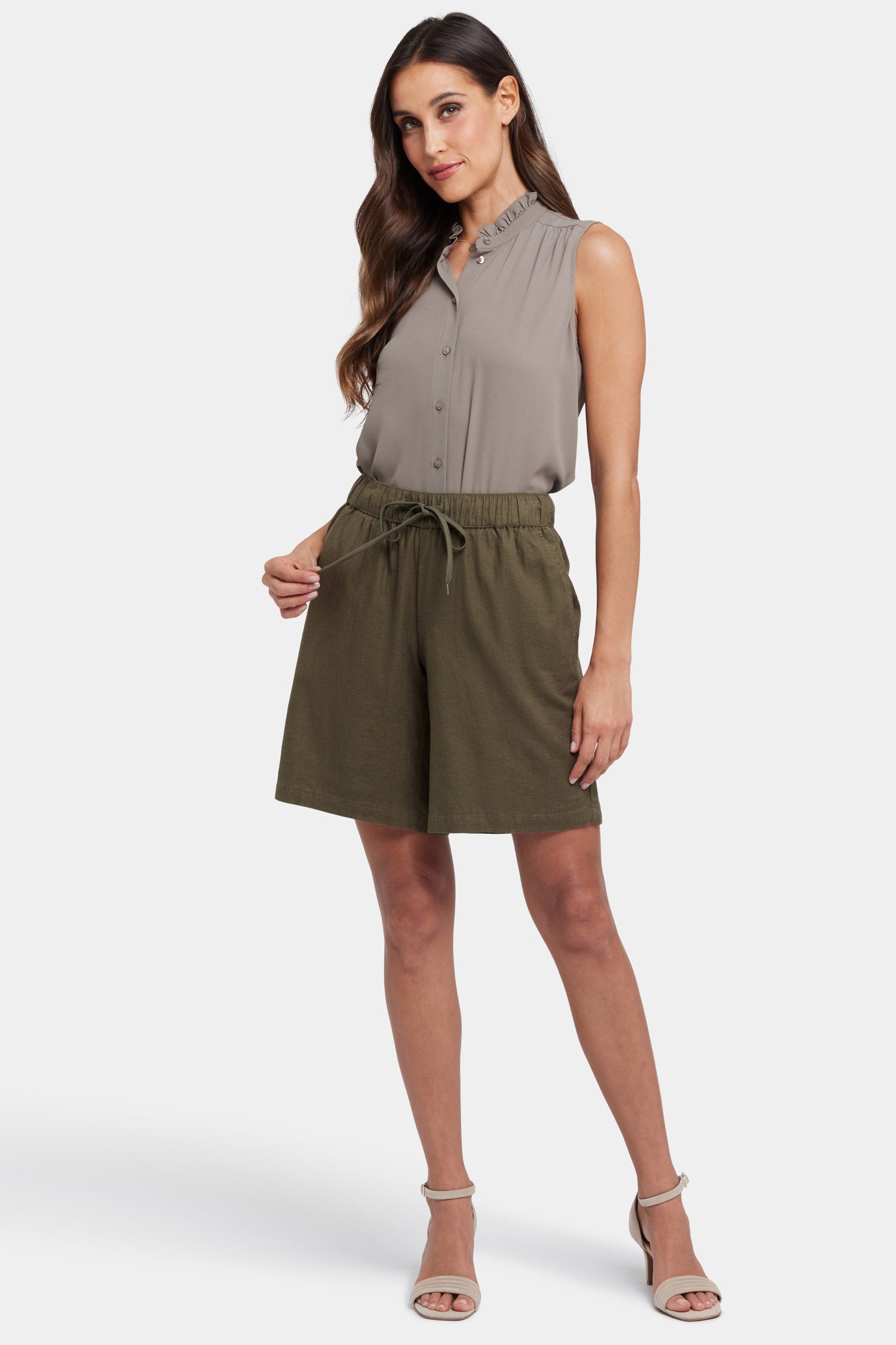 breezy bermuda shorts bay leaf 1