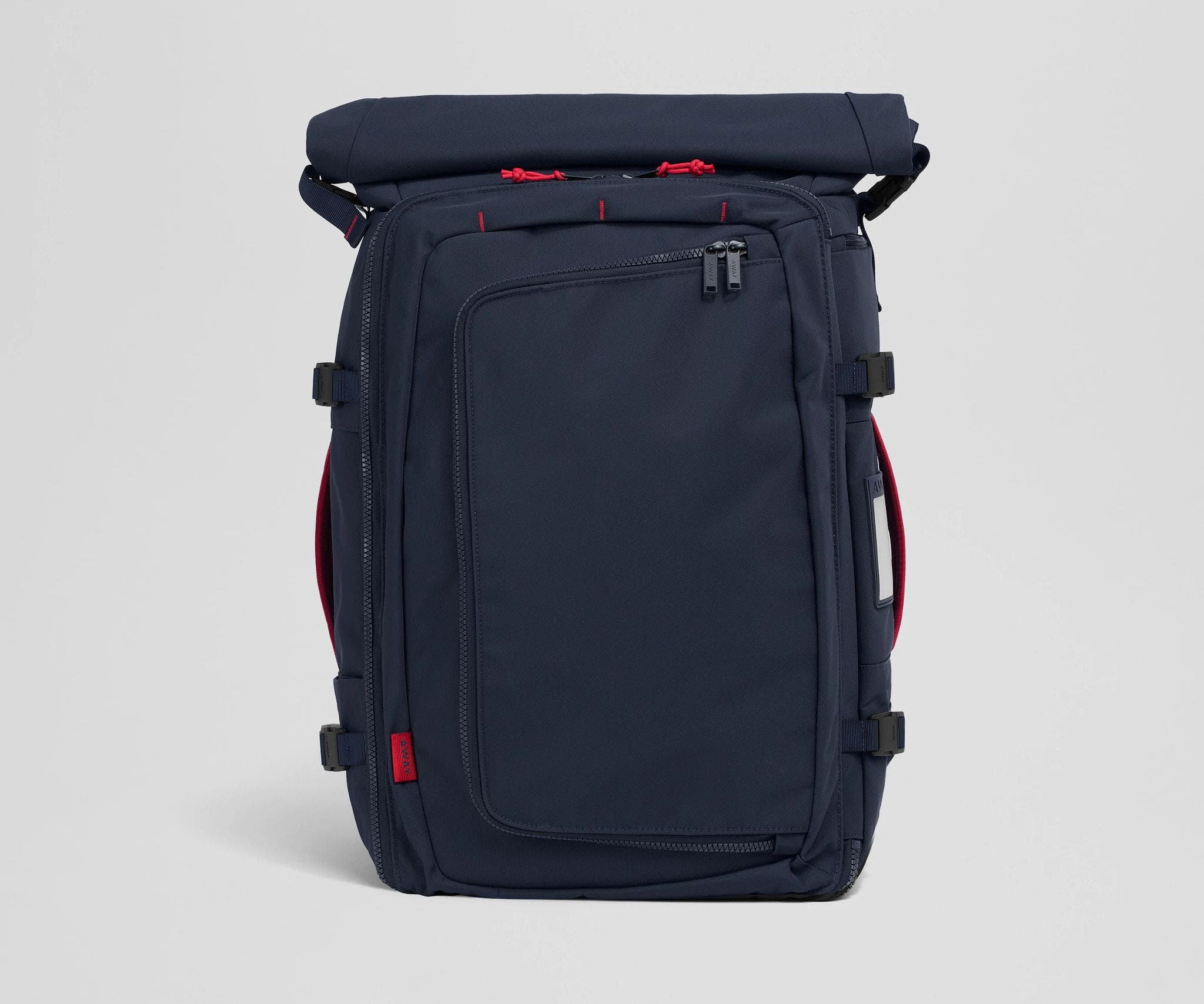 carry on boot bag 55l in navy blue 1