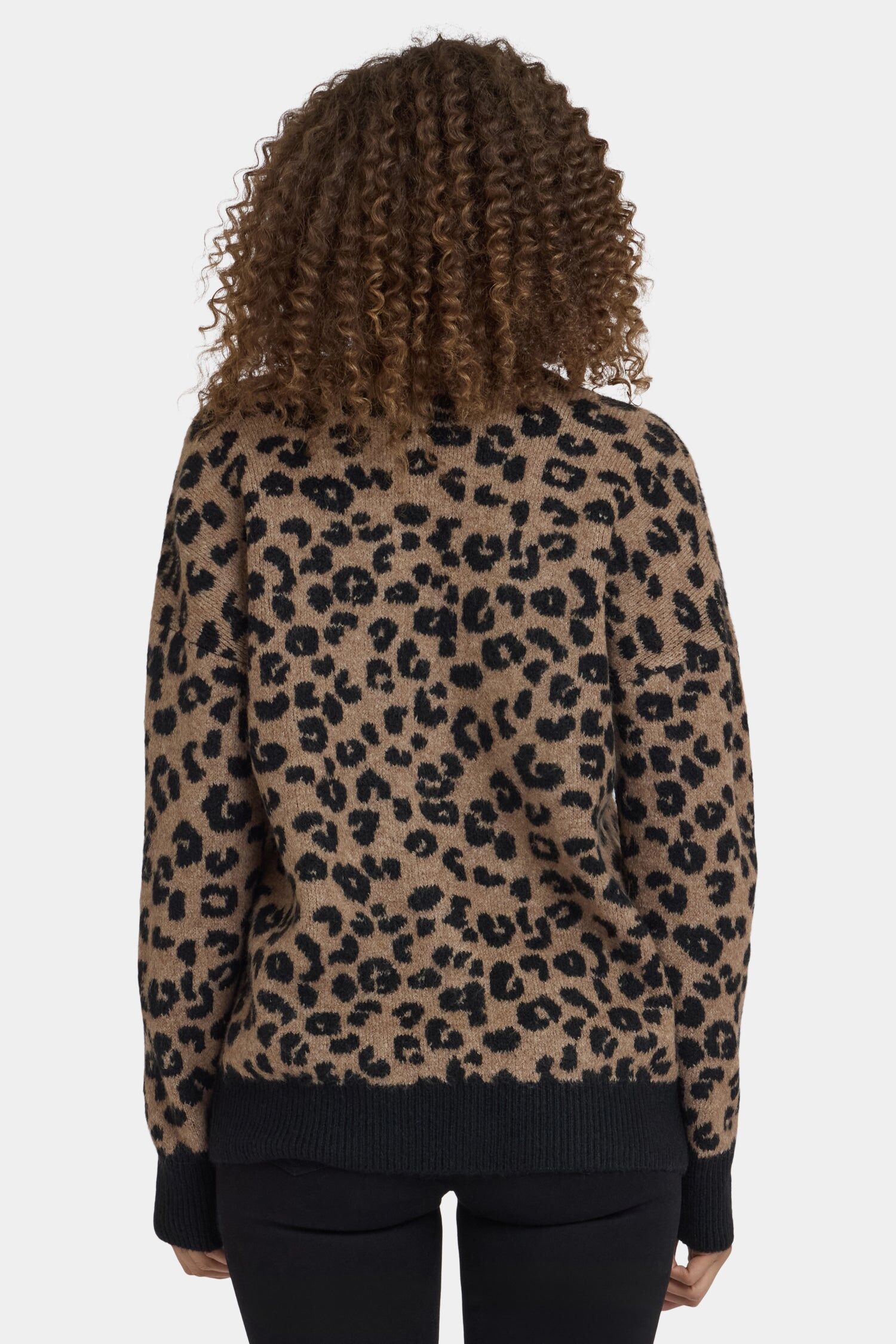 cheetah cardigan black combo 2