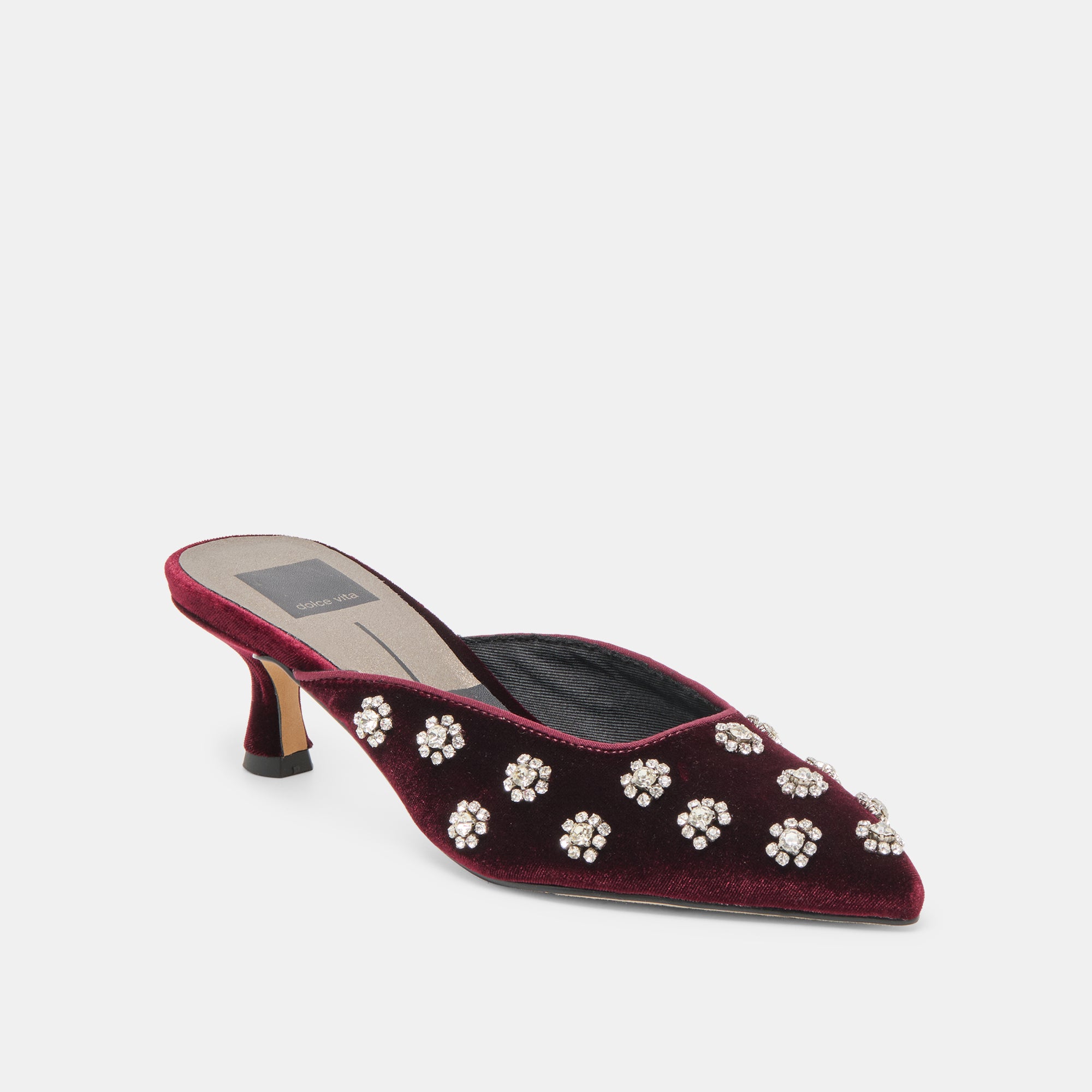 clara heels bordeaux velvet 2