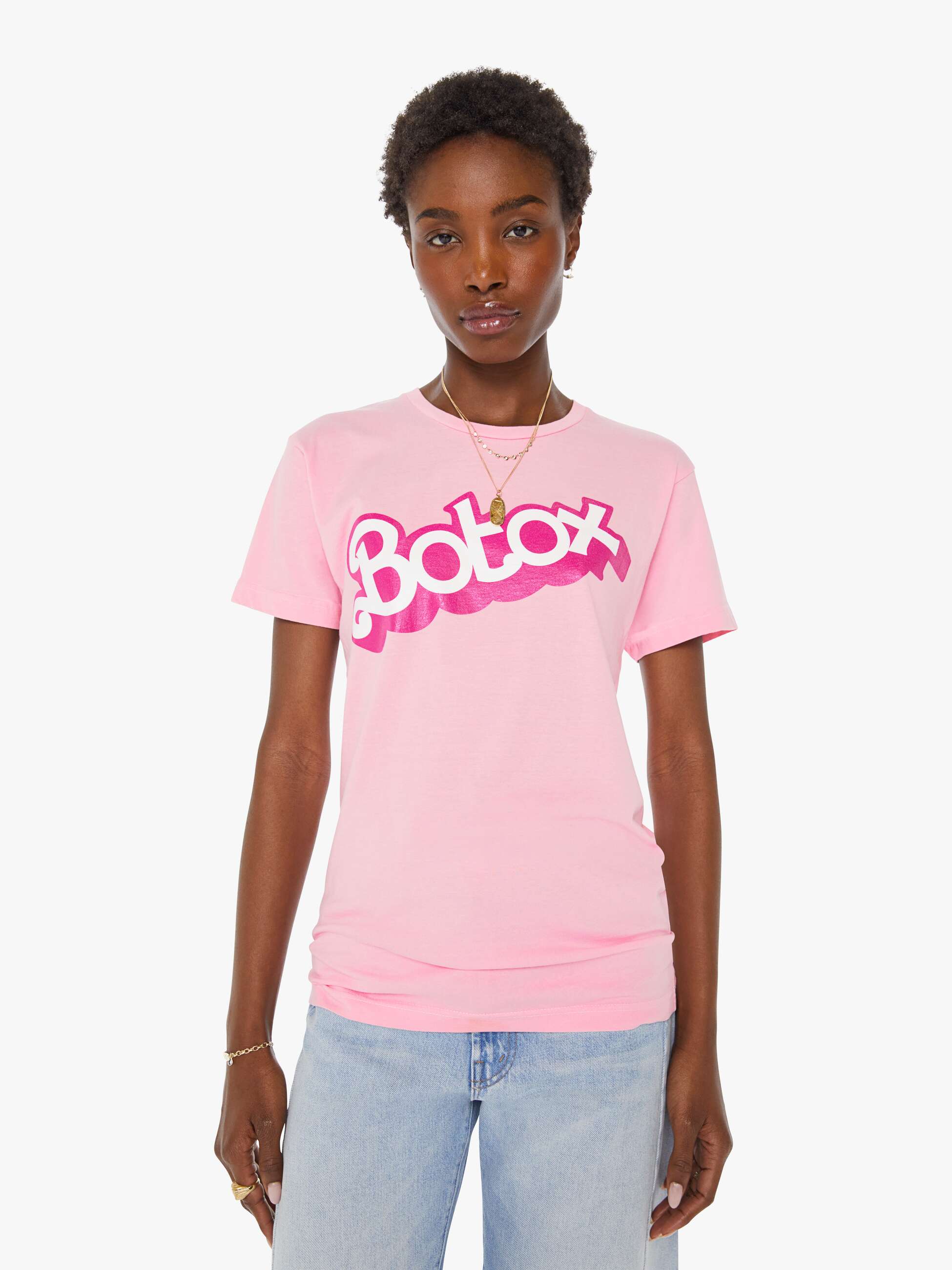 cloney botox tee pink 2