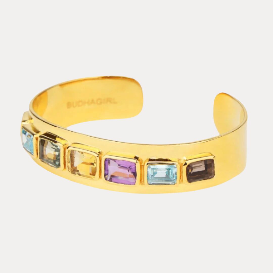 devon cuff multicolored crystal 2