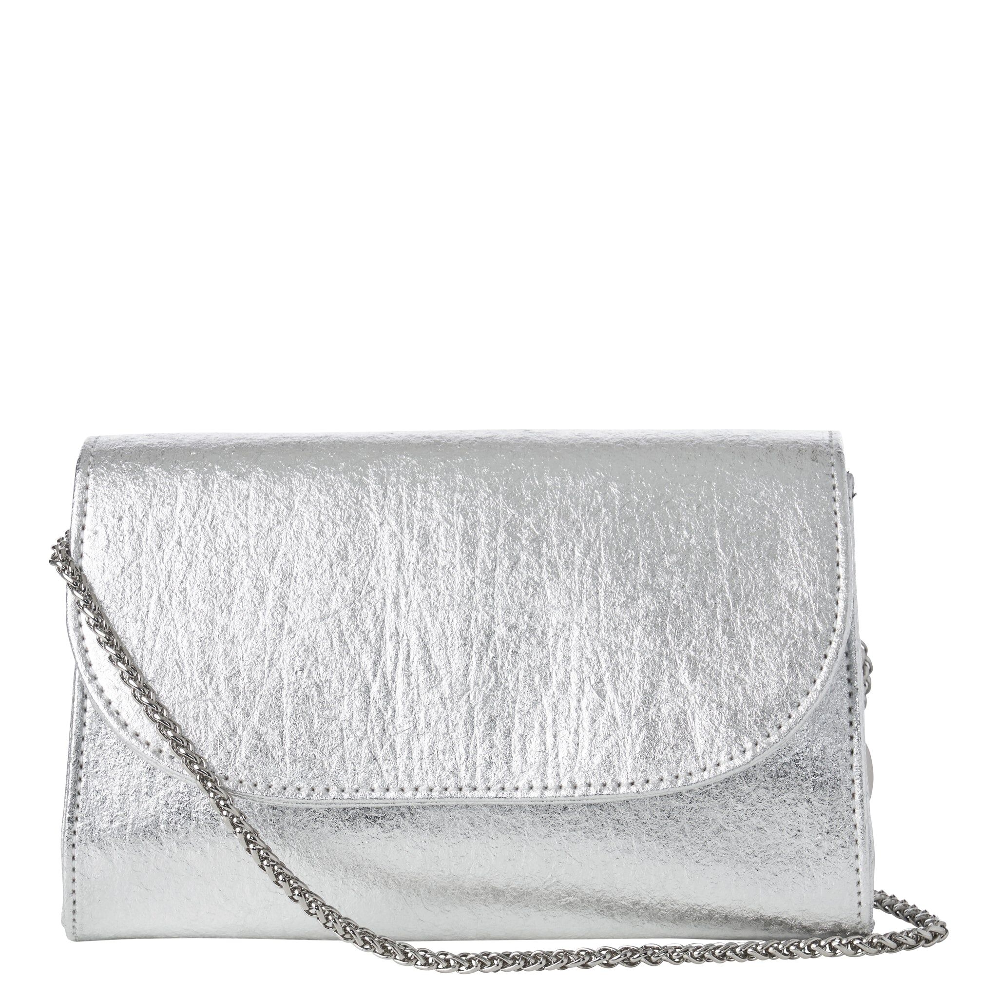 didi clutch mini metallic silver piatex 2 1