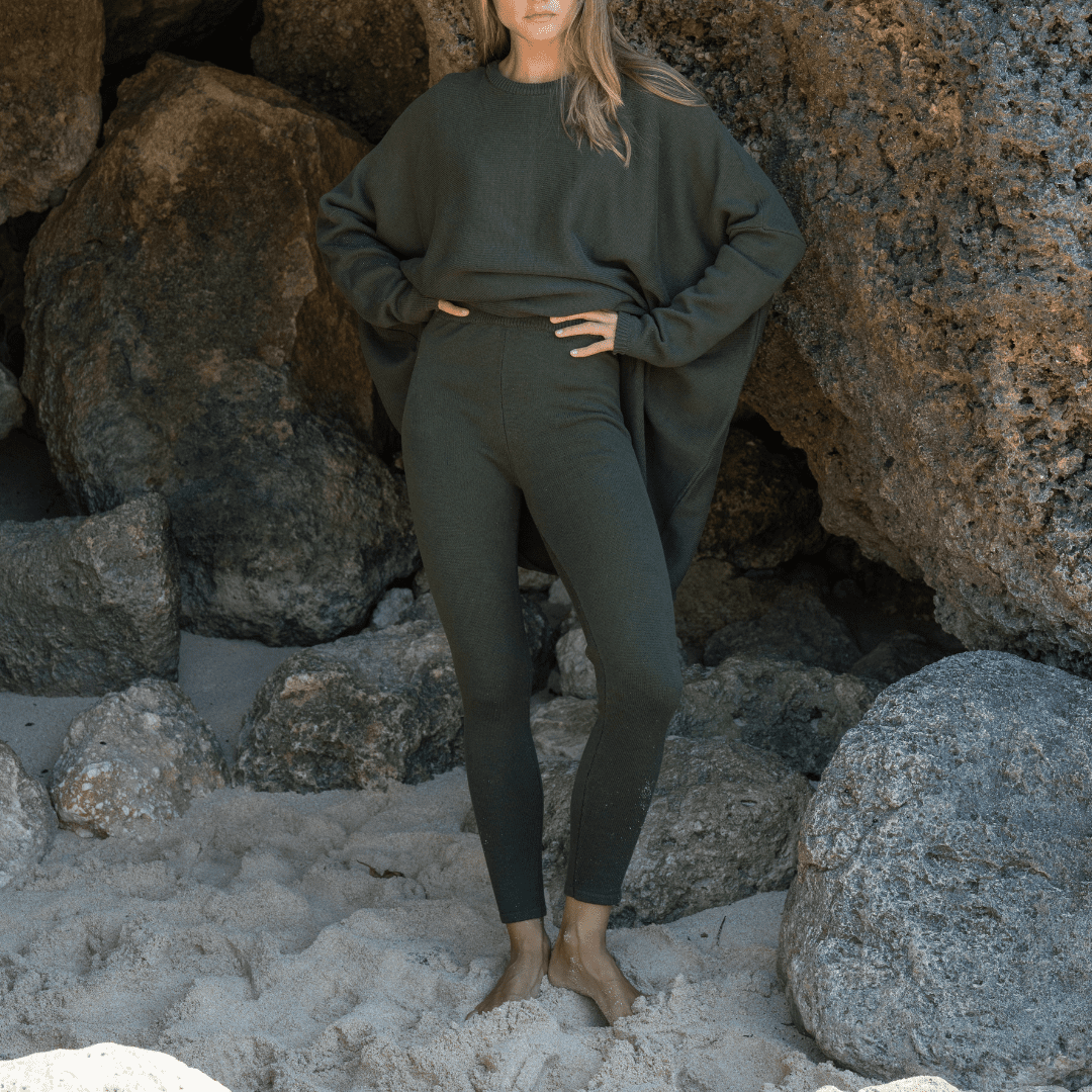 eamon olive knit pant 1