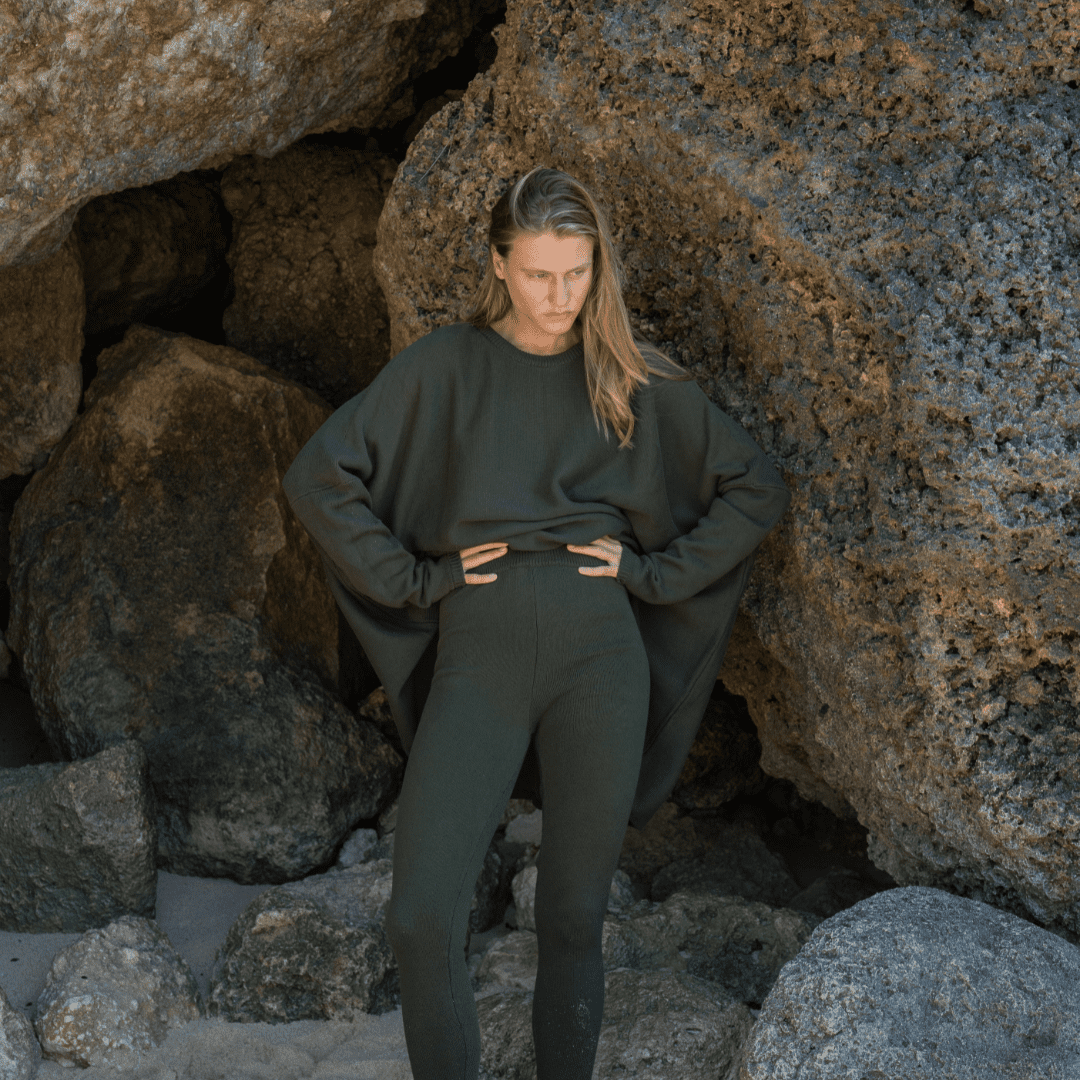 eamon olive knit pant 3