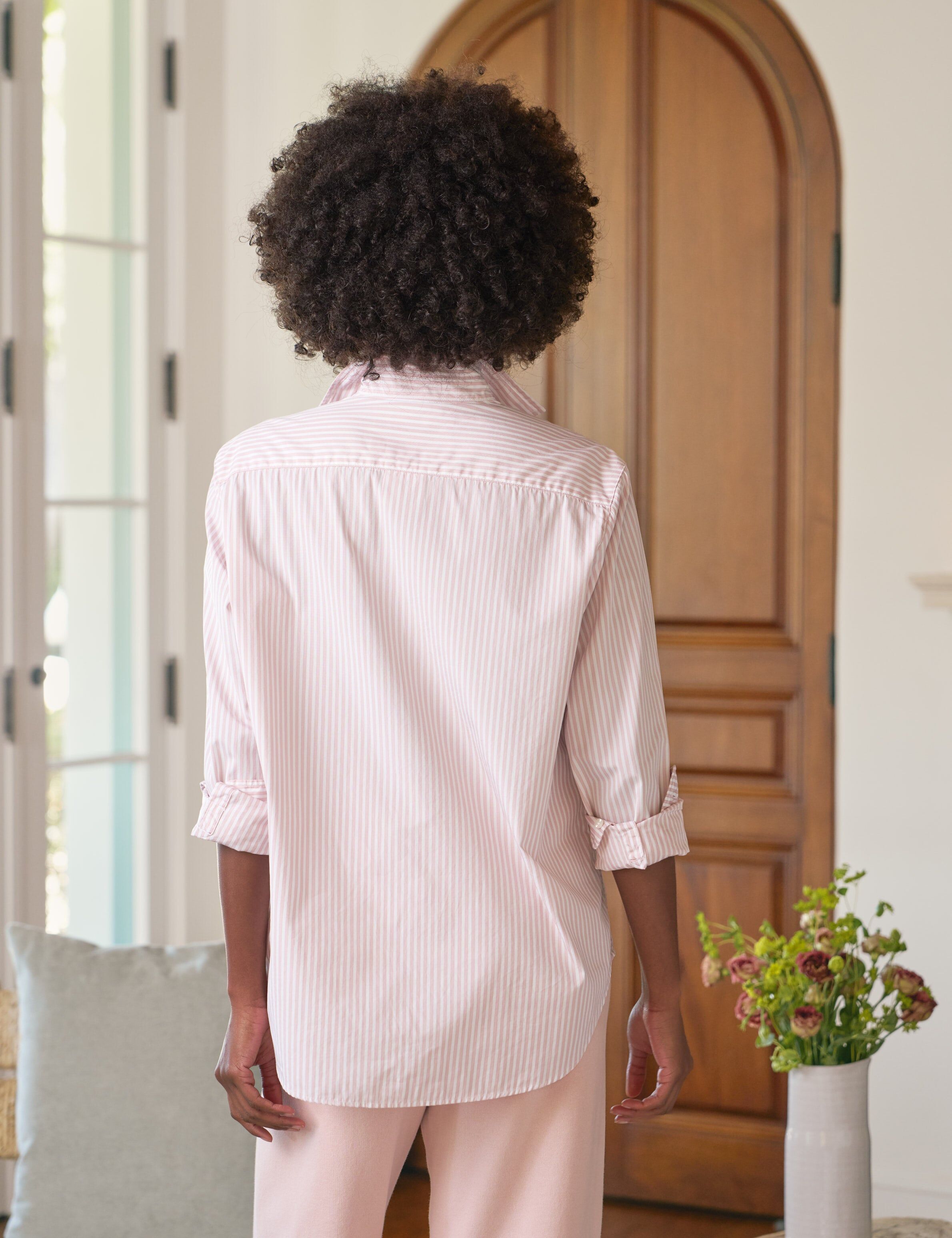 eileen pink and white multi stripe superluxe 2