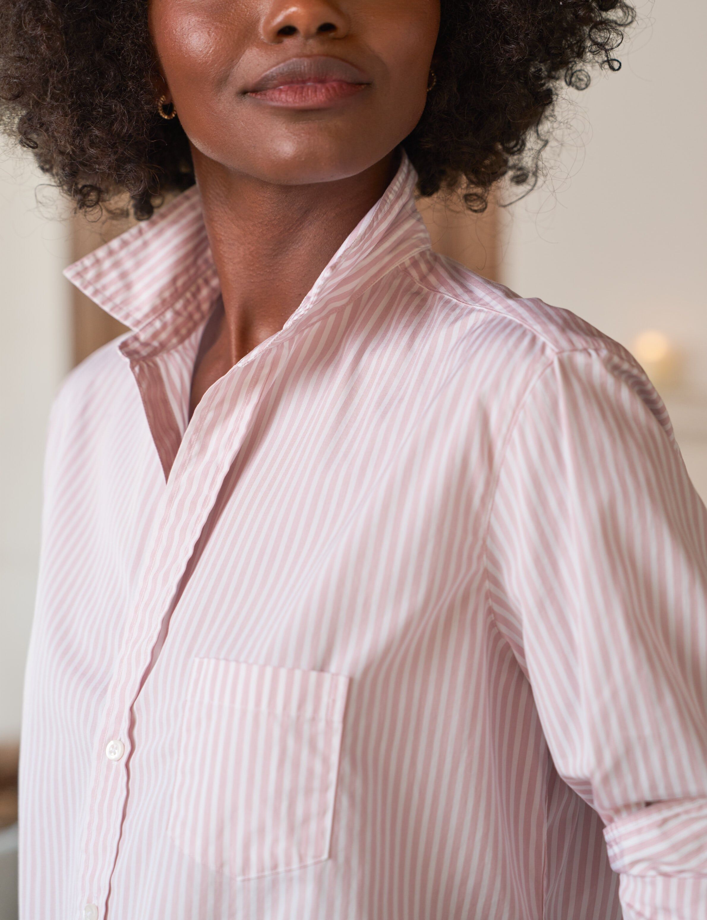 eileen pink and white multi stripe superluxe 3