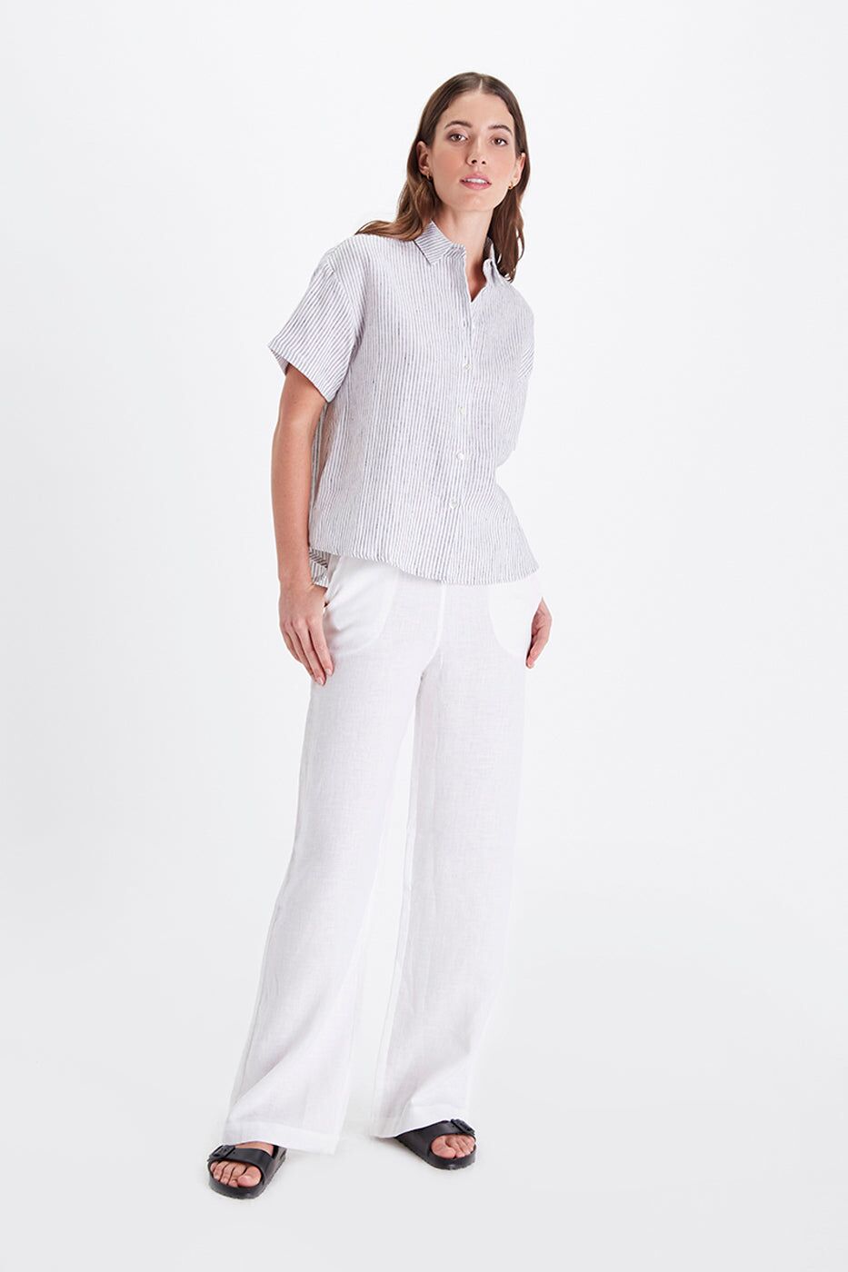 eileen shirt stripe linen 3