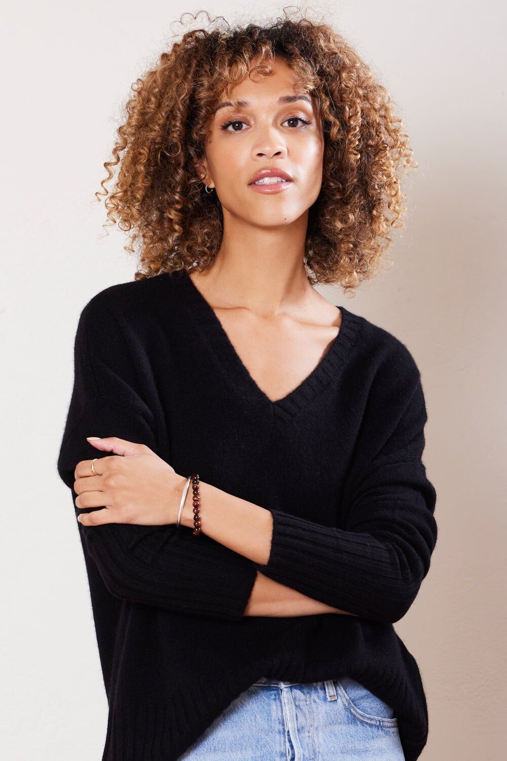 ella cashmere boyfriend sweater 1