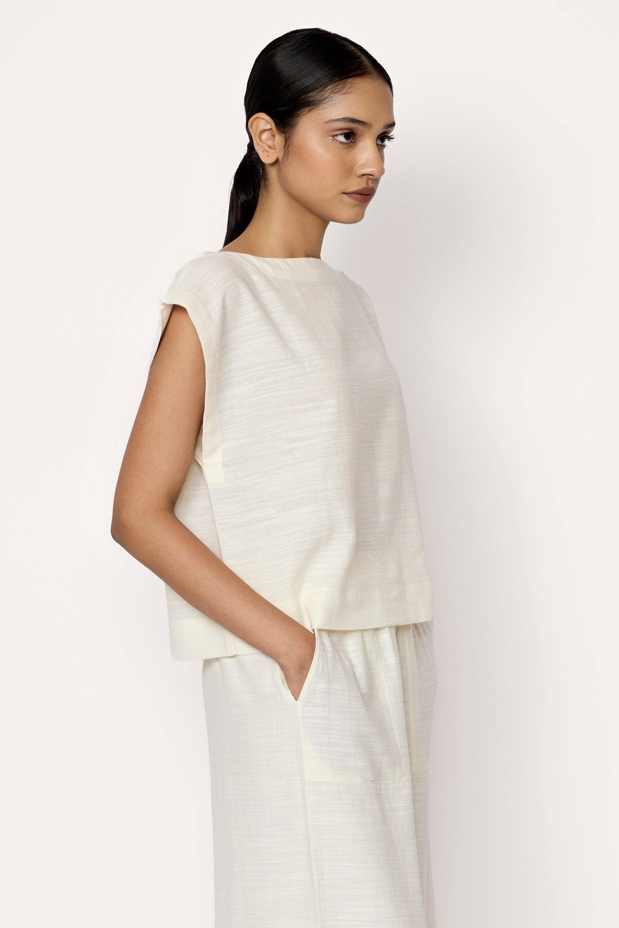 everyday top ivory cotton 3