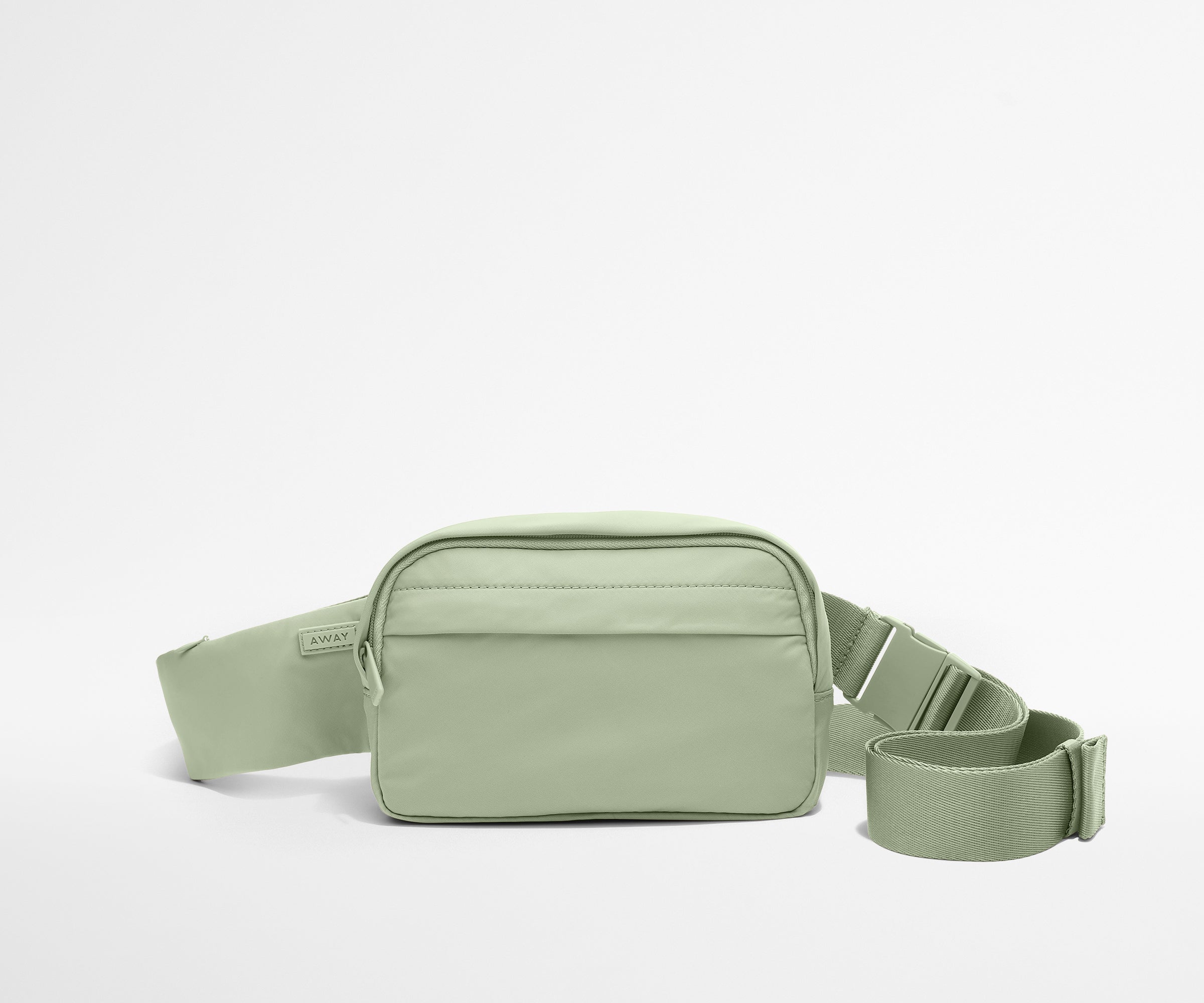 featherlight sling bag in sage green 1