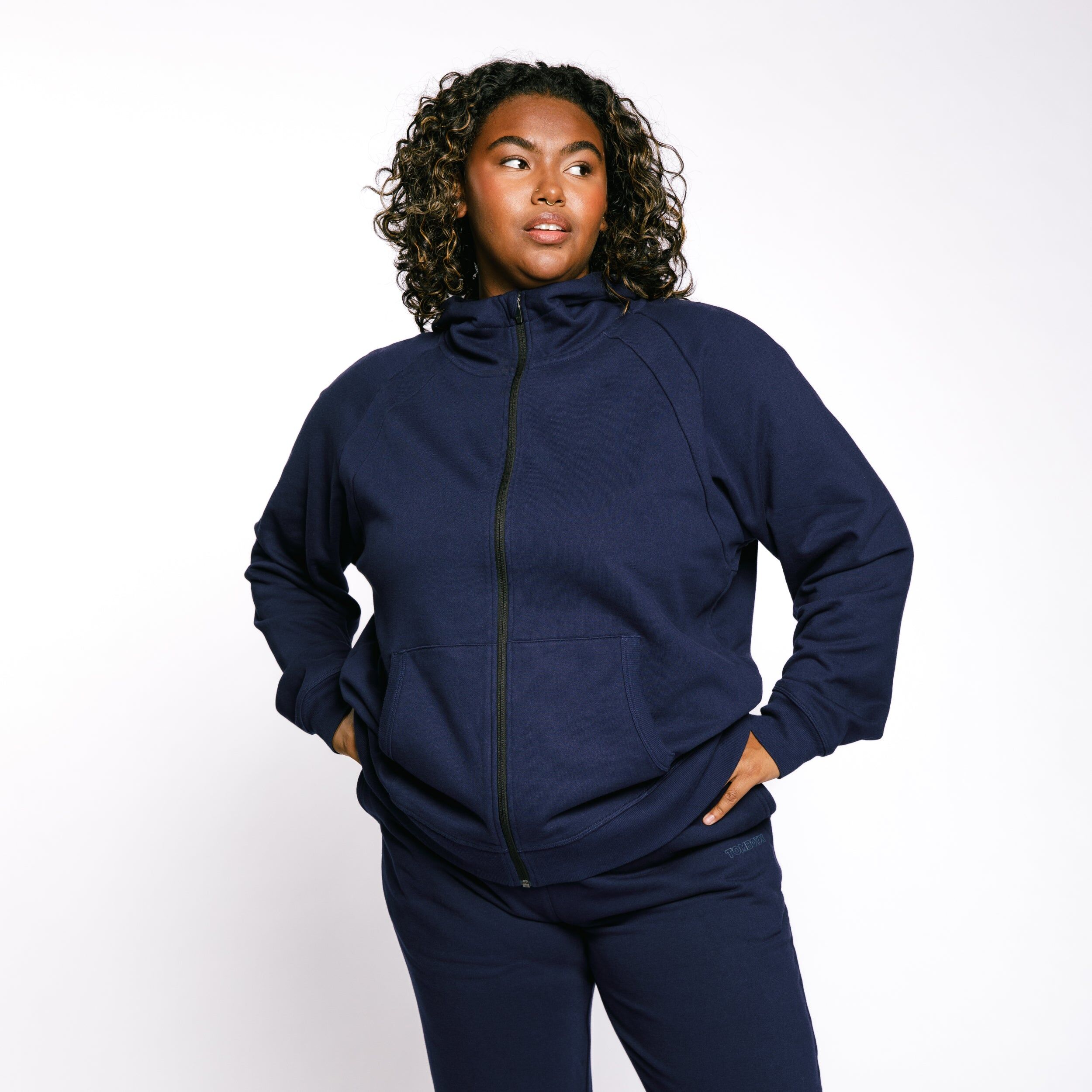 french terry full zip hoodie future dusk 1