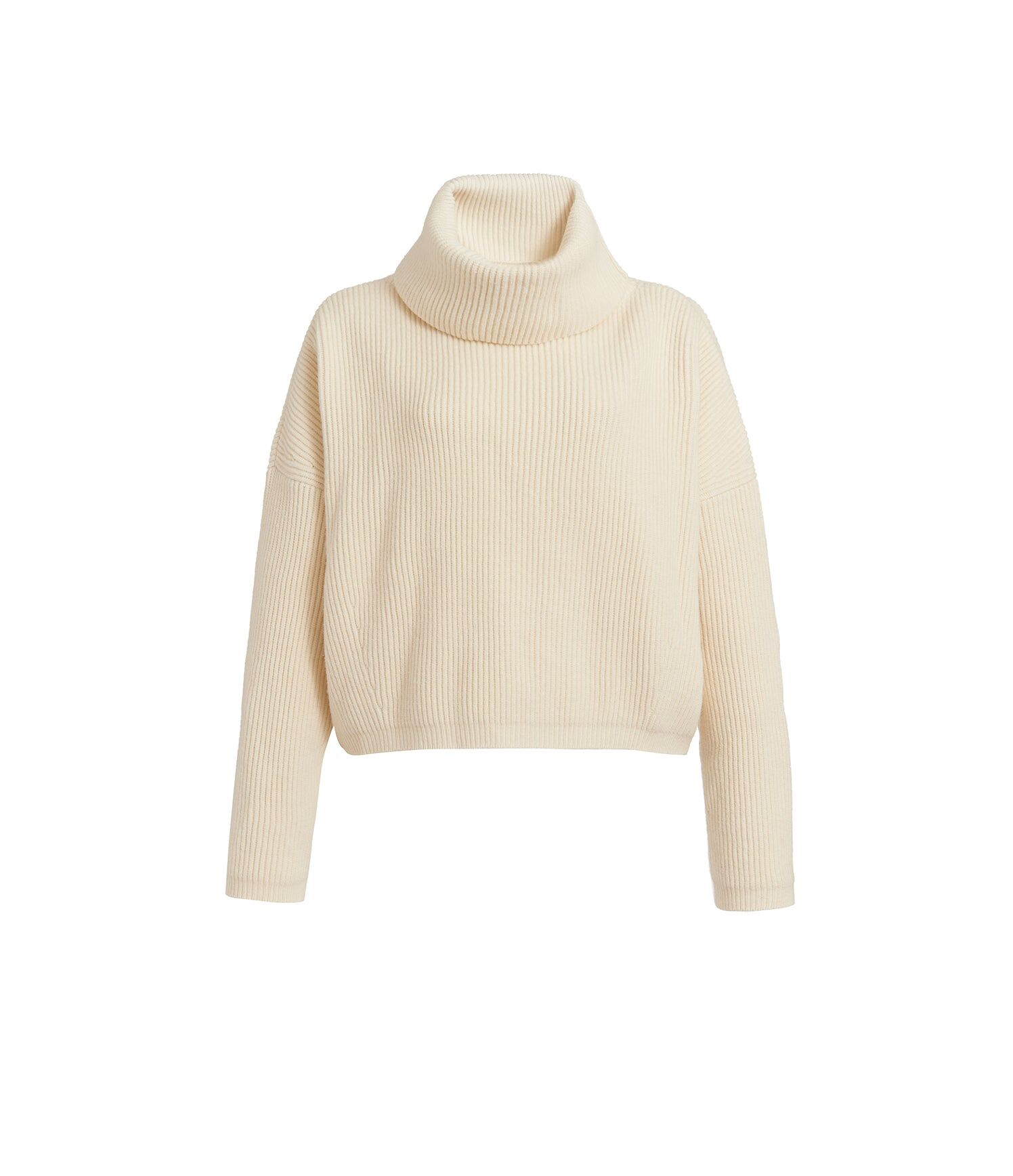 funnel neck sweater resale natural 1